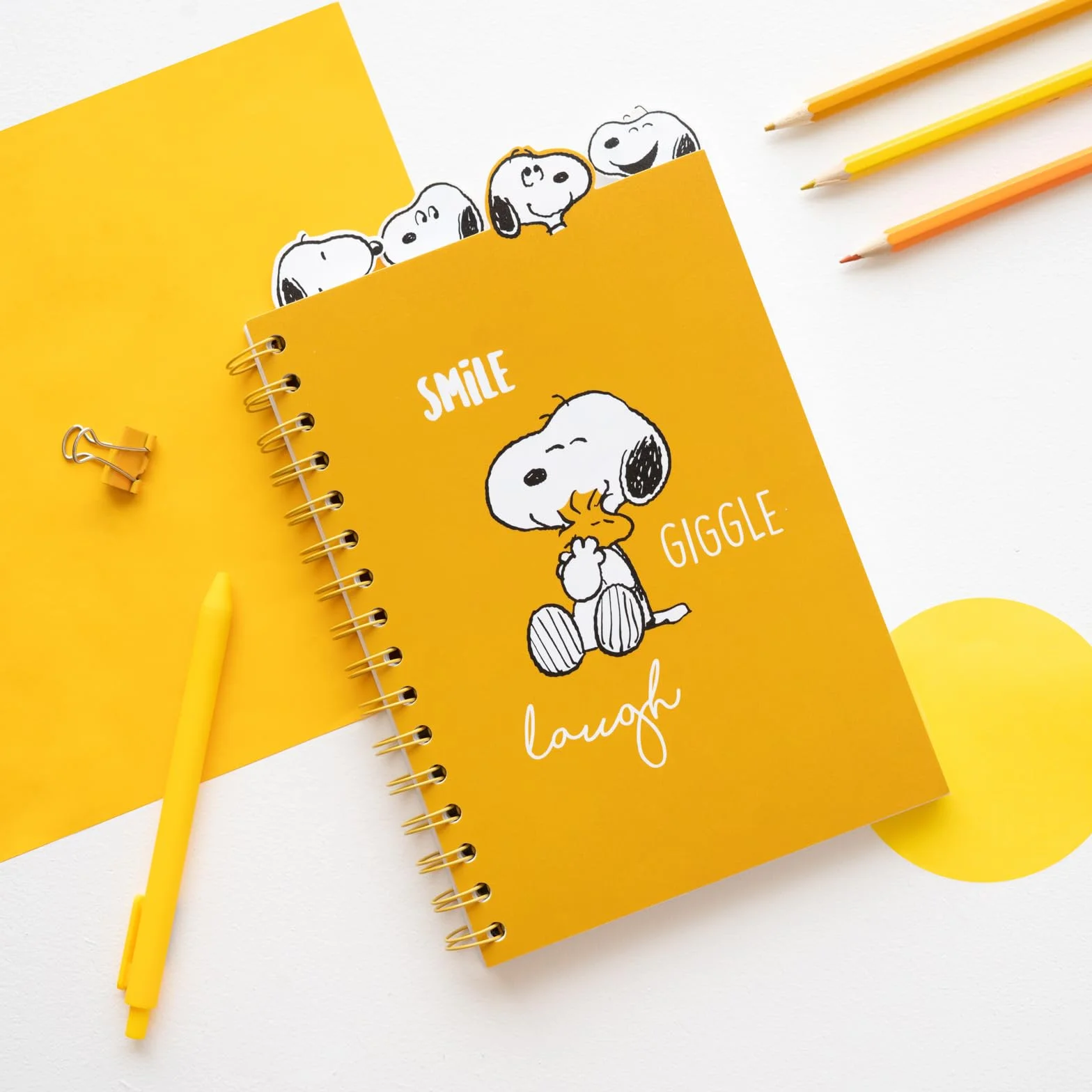 Grupo Erik Carnet de Notes A5 Snoopy 160 Pages Notebook Bullet Journal Spirale