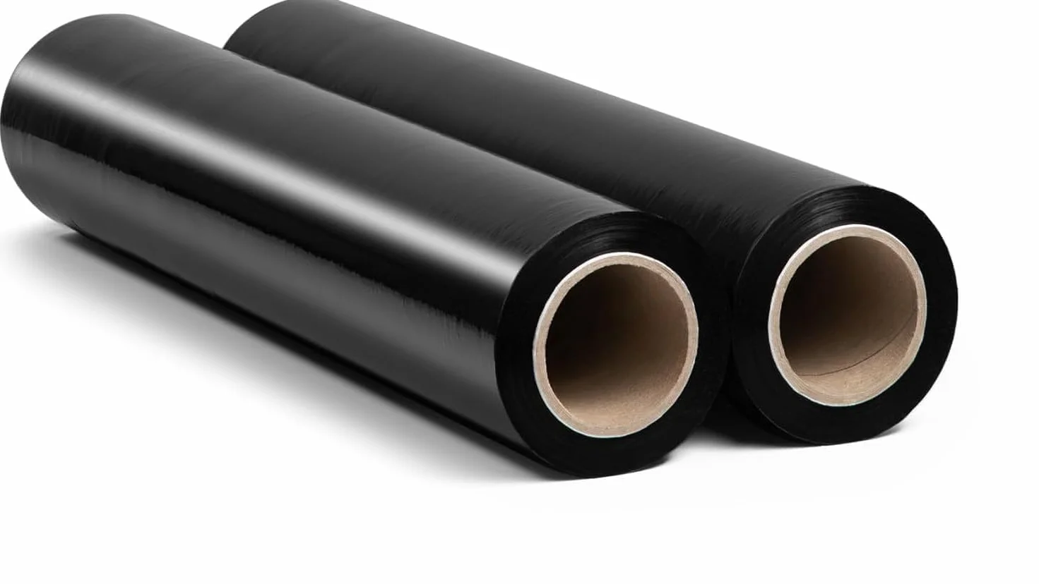 RAGO Film étirable noir 130 m 7,5 × 7,5 × 40 cm pour déménagement et protection colis