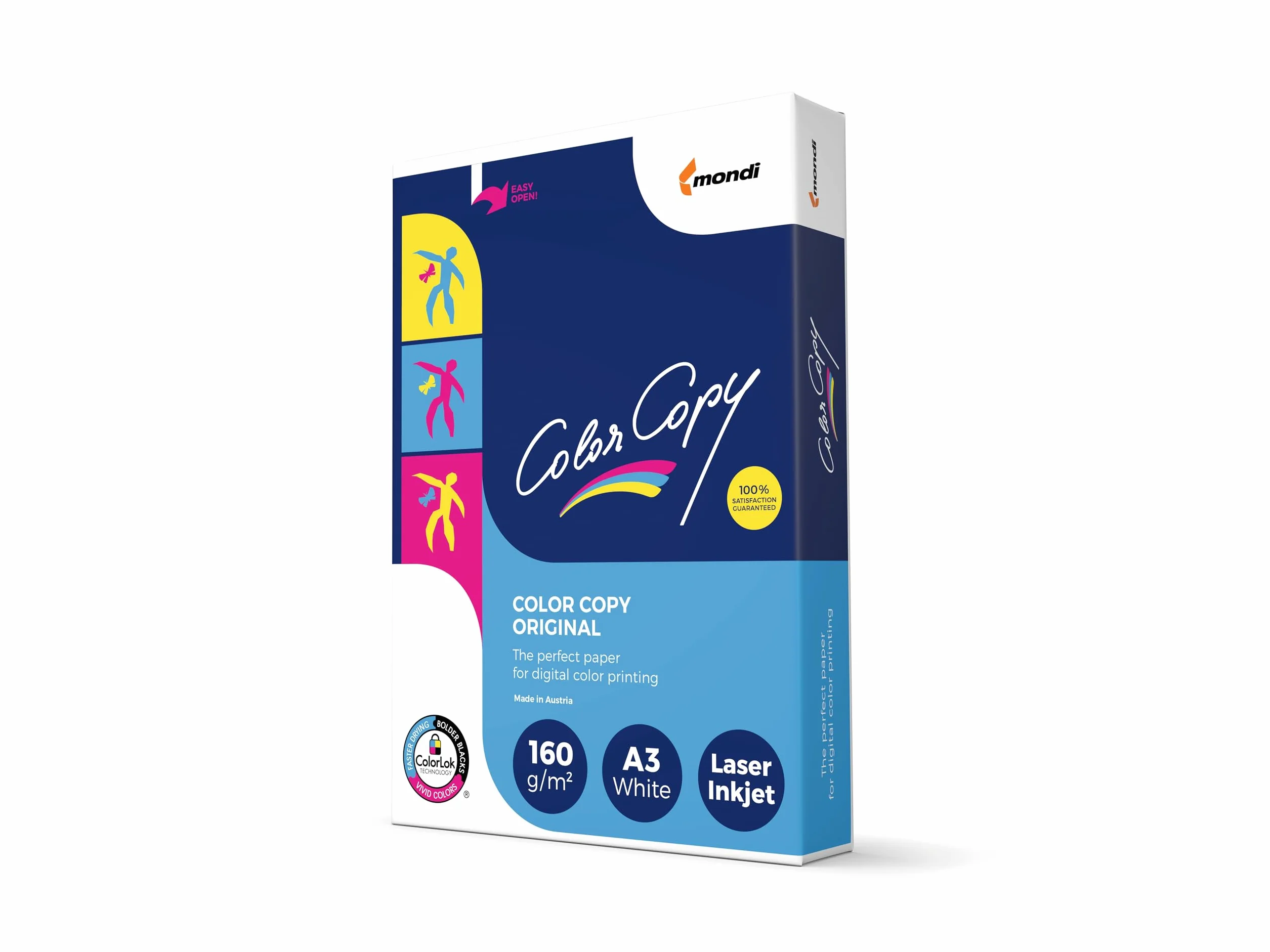 Papier de qualité supérieure Blanc 160 g/m² A3 - Ramette 250 feuilles