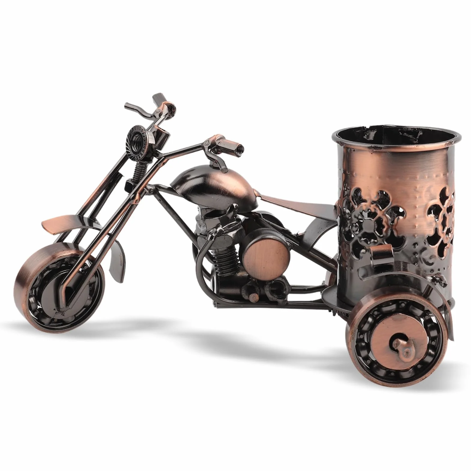 HERCHR Porte-Crayon Porte-Stylo Moto Bureau