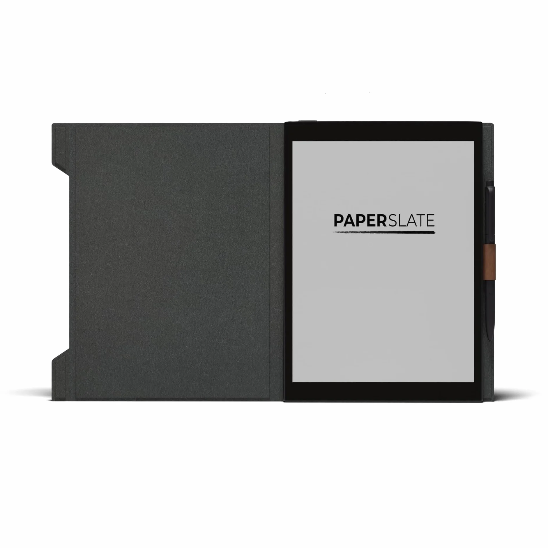 Bloc Notes Numérique Étanche Paperslate Pro + Couverture Brune + 4 Mines - Tablette Papier Eink