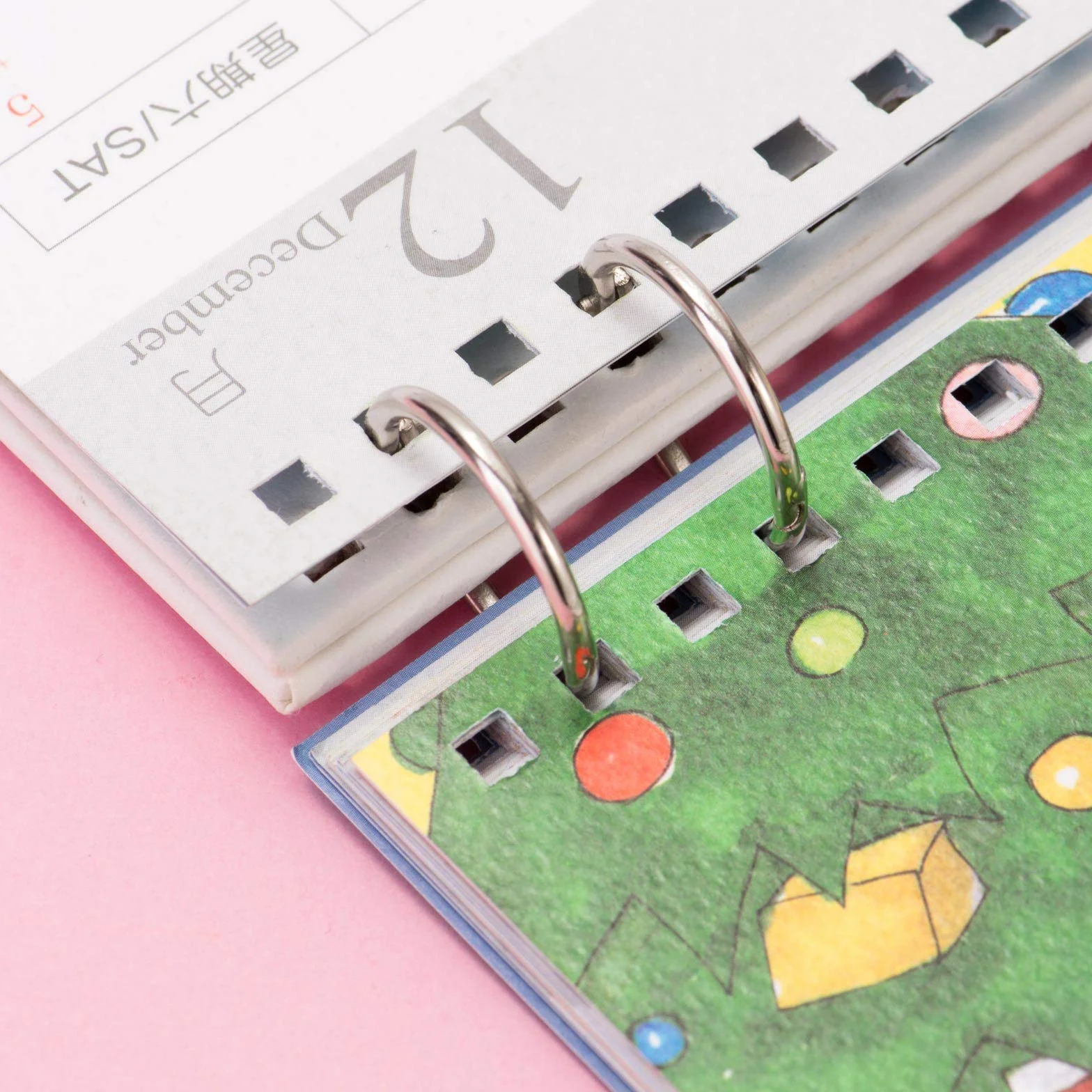 Anneaux de Reliure Métalliques 25mm 100 Pcs pour Livre Classeur Porte-clés