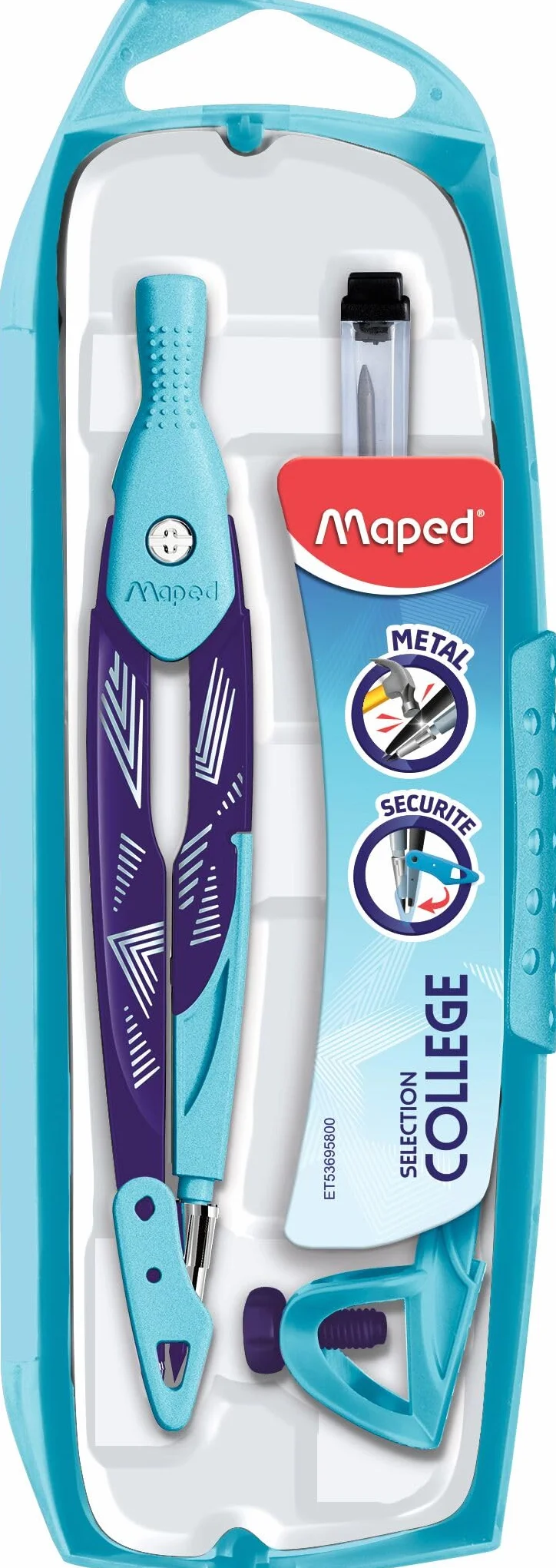 Maped Coffret Compas Open Arctic Vibes Mine Etui Bague