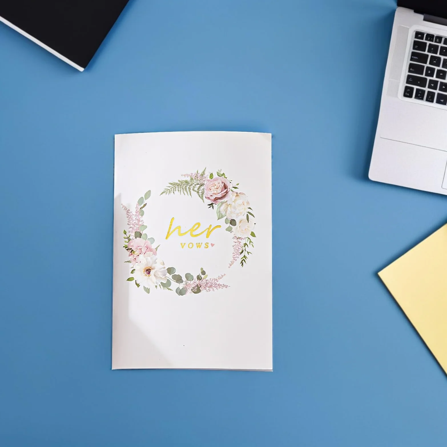 Livres de Vœux Mariage Lot de 2 Carnets Papier pour Couples et Invités