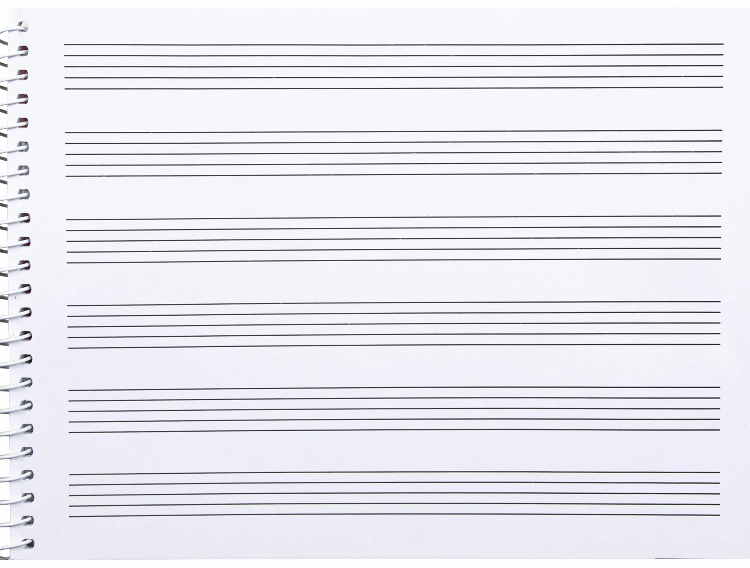 Bloc de musique Pentagramme 3 mm 4 20 feuilles 100 G/M2 (BM03)
