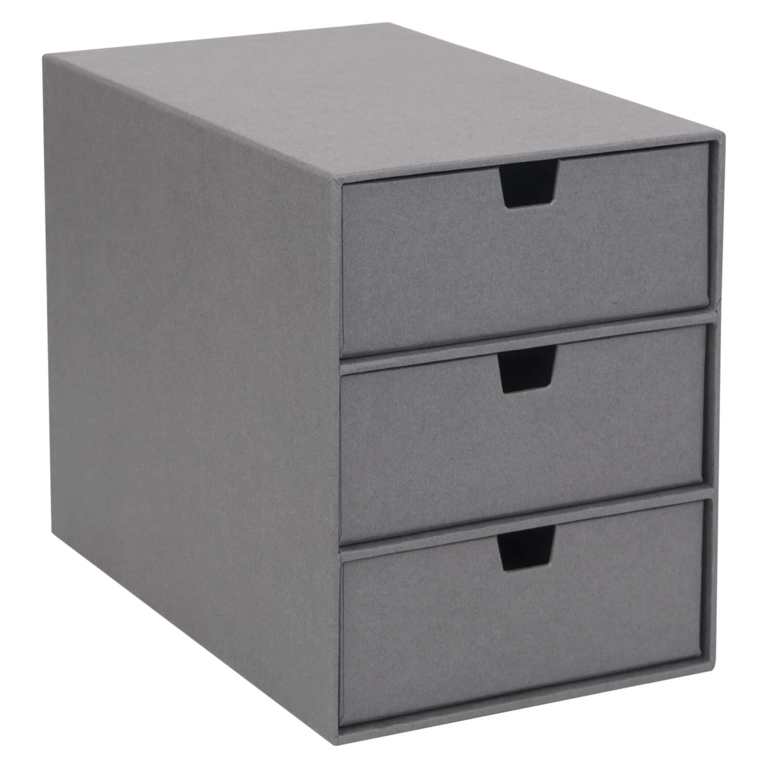 Bigso Box of Sweden organiseur bureau 3 compartiments rangement tiroir documents gris