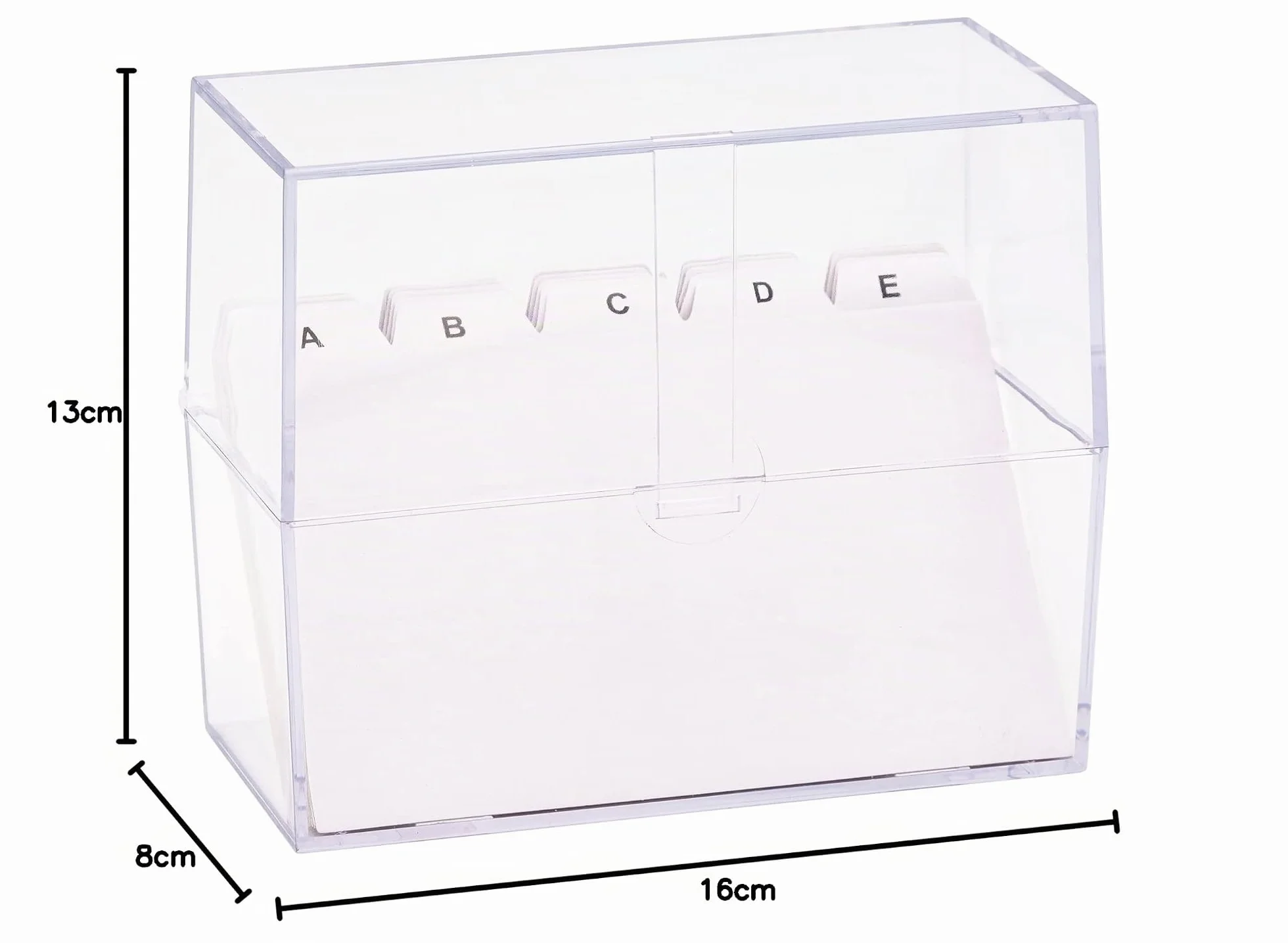 K3T Boîte à fiches DIN A6 avec répertoire A-Z