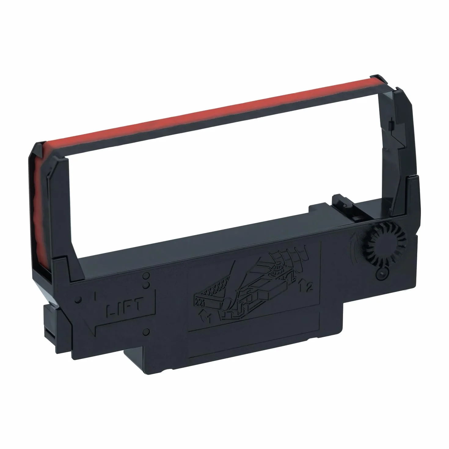 Cartouche de Ruban Compatible pour ERC30 ERC34 ERC38 NK506 TMU200/300 Caisse enregistreuse - Noir et Rouge (Pack de 6)