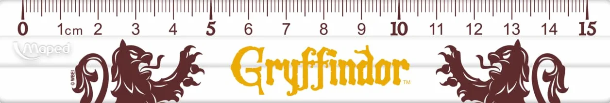 Maped Set de Papeterie Gryffondor 4 Pièces Harry Potter Officielle