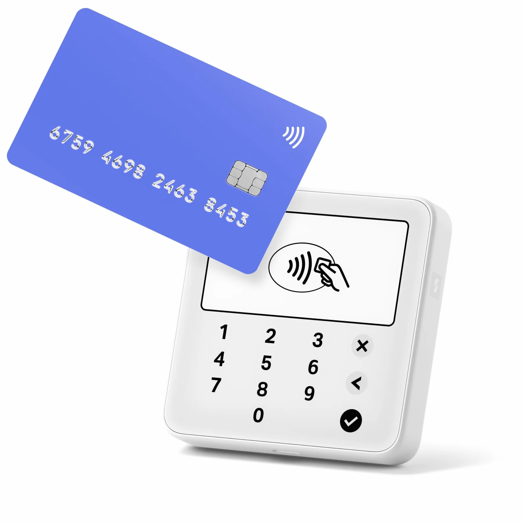 SUMUP Solo Lite Terminal de Paiement Mobile Lecteur de Carte sans Contact Compatible Cartes Bancaires