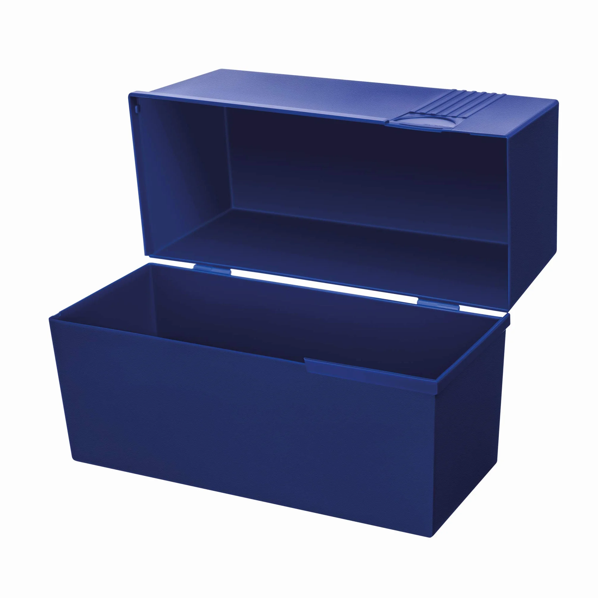 Herlitz Boîte à fiches A5 vide bleue noire
