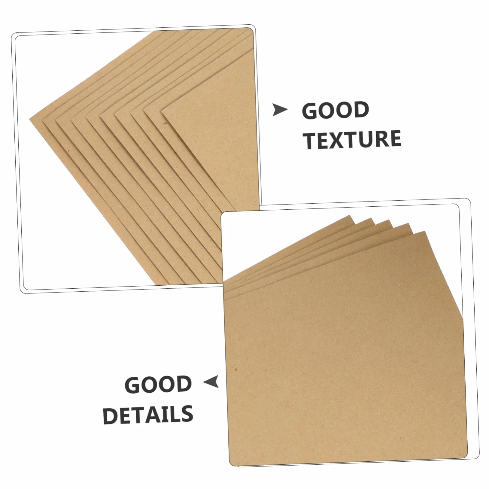 Feuilles Décriture pour Aveugles 15 Pièces Papier Cartonné 30 cm Kaki