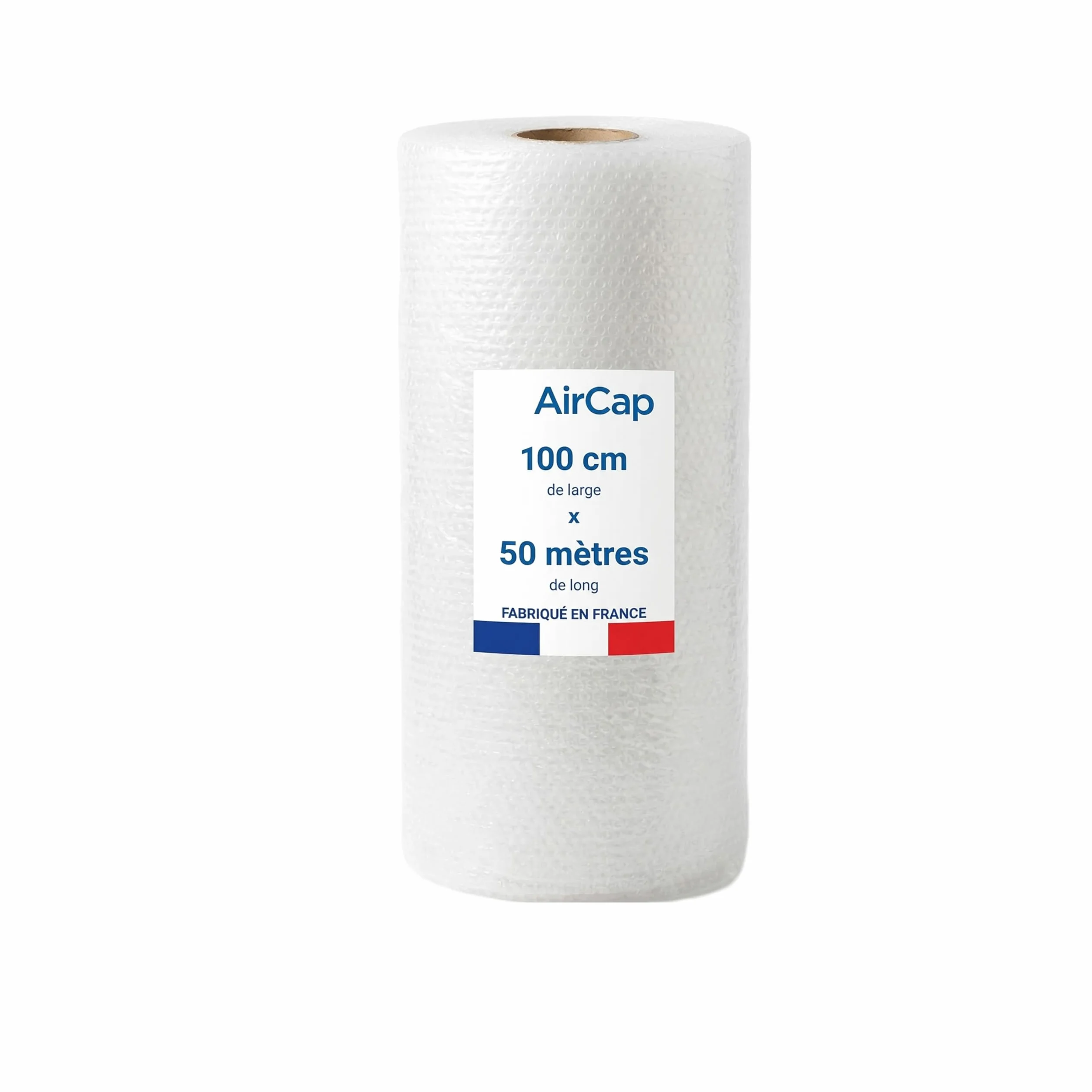 Jeco film papier bulles Aircap 100cm x 50m tri-couche recyclable