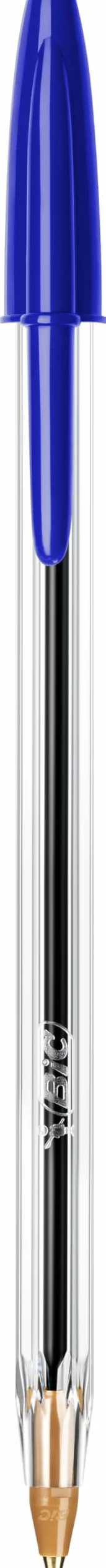 BIC Cristal Original Stylo-Bille Pointe Moyenne 1,0 mm Bleu Boîte de 50