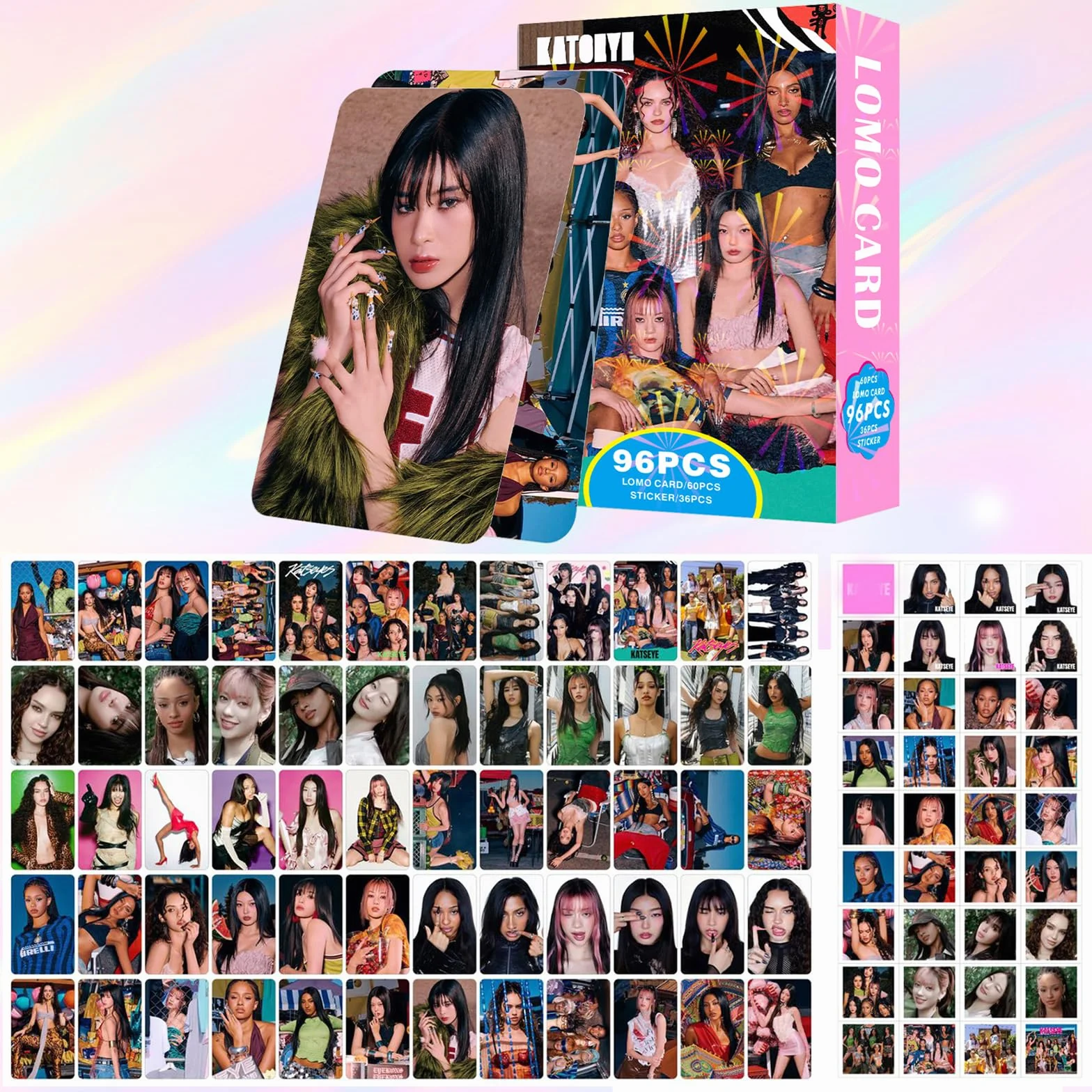 Ketseye Photocards 96 Cartes Postales Lomo Cartes Cadeaux Marchandises Collectionner Fans