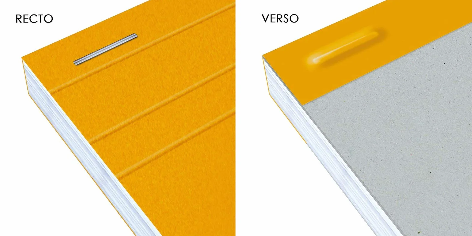OXFORD Lot de 5 Bloc-Notes Orange A5 Petits Carreaux 5mm 80 Feuilles