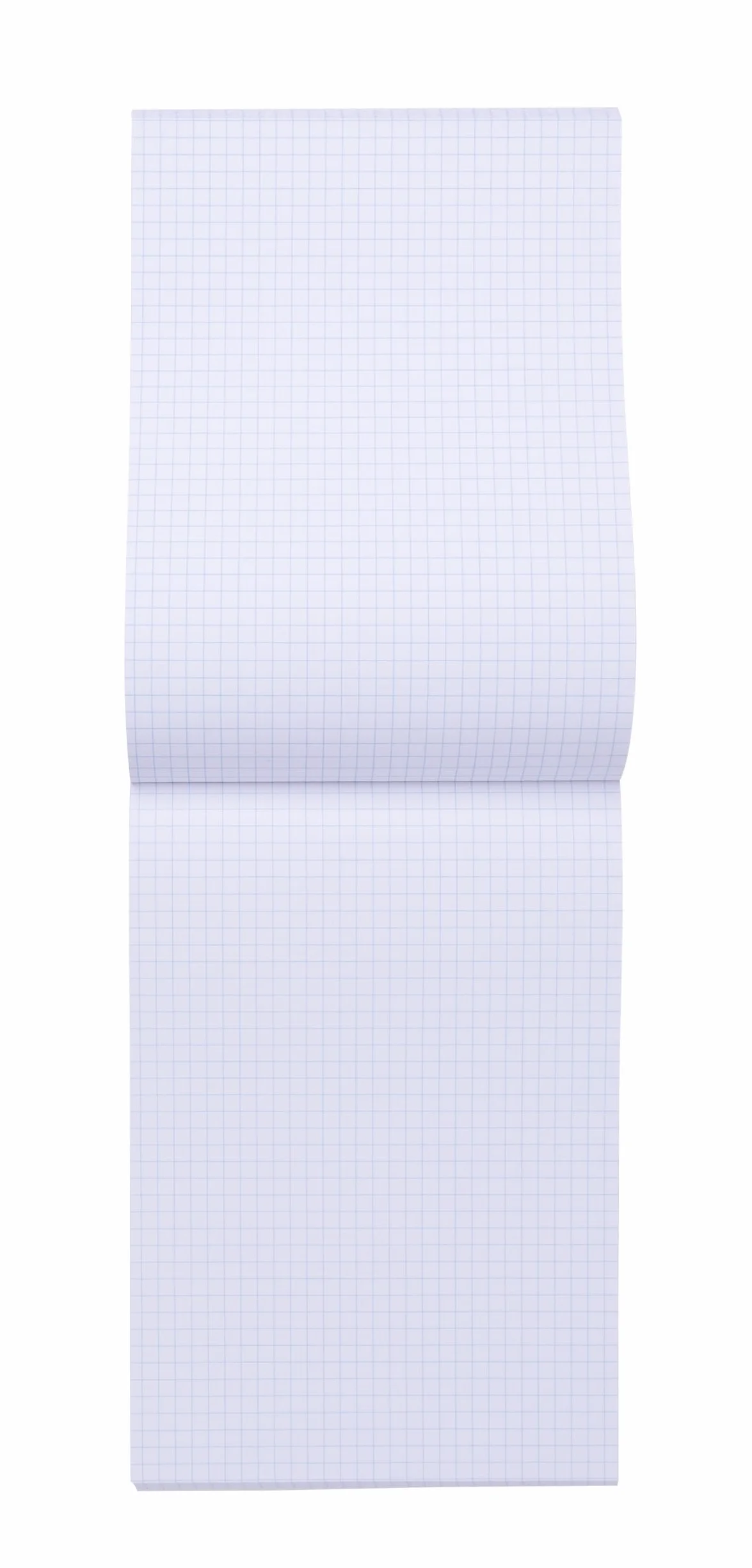 Bloc-notes A5 à carreaux OFFICER PRODUCTS lot de 10 100 feuilles 200 pages