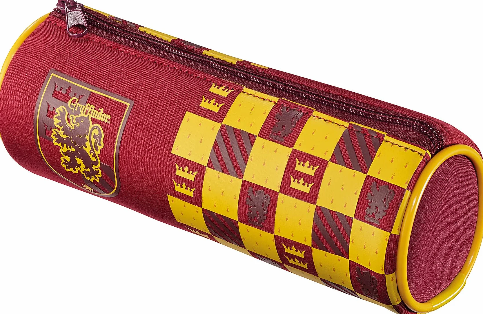 Maped Trousse Scolaire Harry Potter TEENS Format Tube Tissu Néoprène Zip Métal