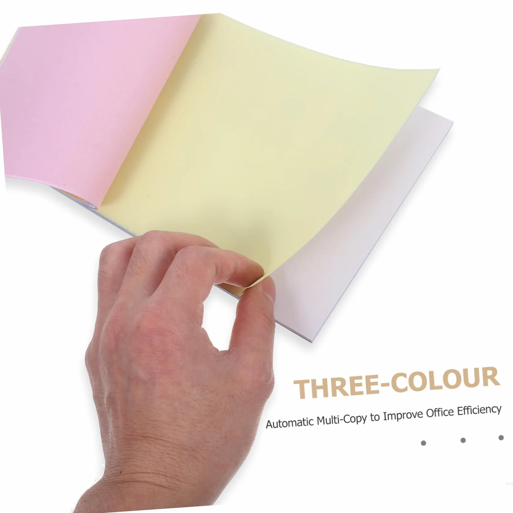 GALPADA Carnet de Comptabilité 3 Livres Papier sans Carbone 60 Feuilles par Livre