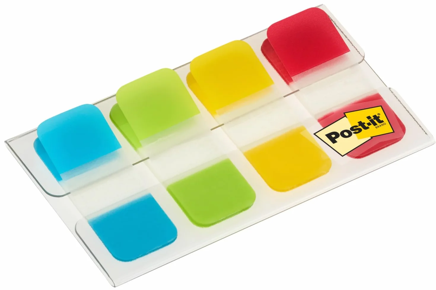 Post-It Marque-Pages 15.8 mm x 38.1 mm 40 Onglets Jaune Rouge Bleu Vert