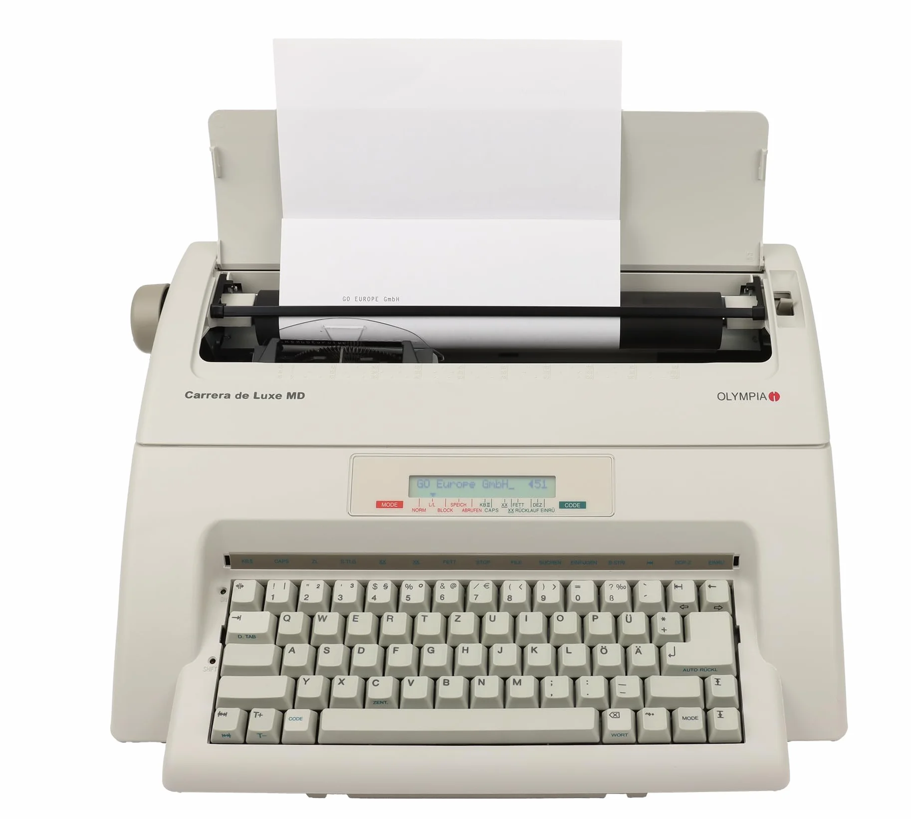 Olympia machine à écrire 22,9 cm LCD 16 Ko