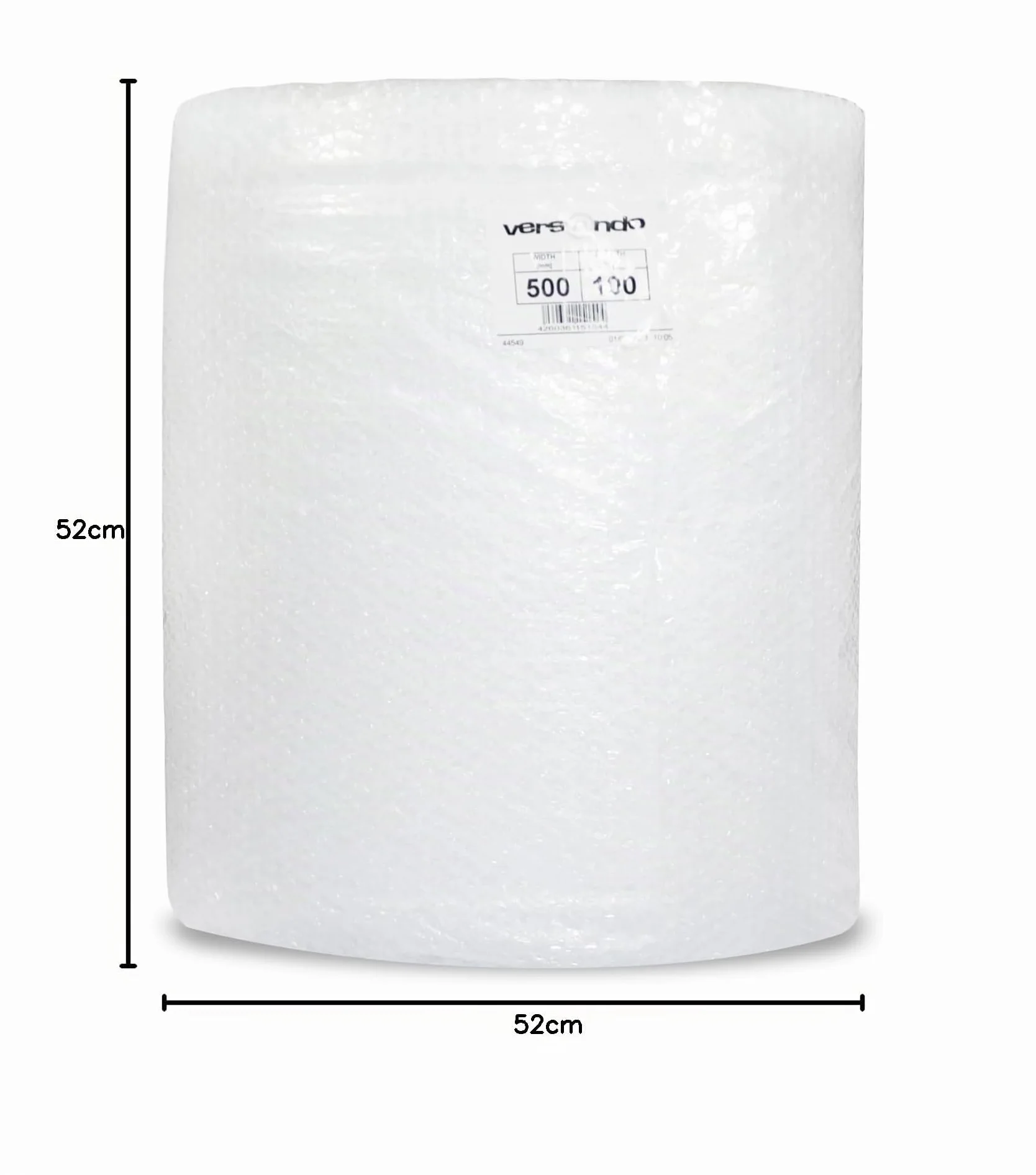Versando Premium Film à Bulles 100m x 0,5m Rouleau à Deux Couches pour Emballage et Déménagement
