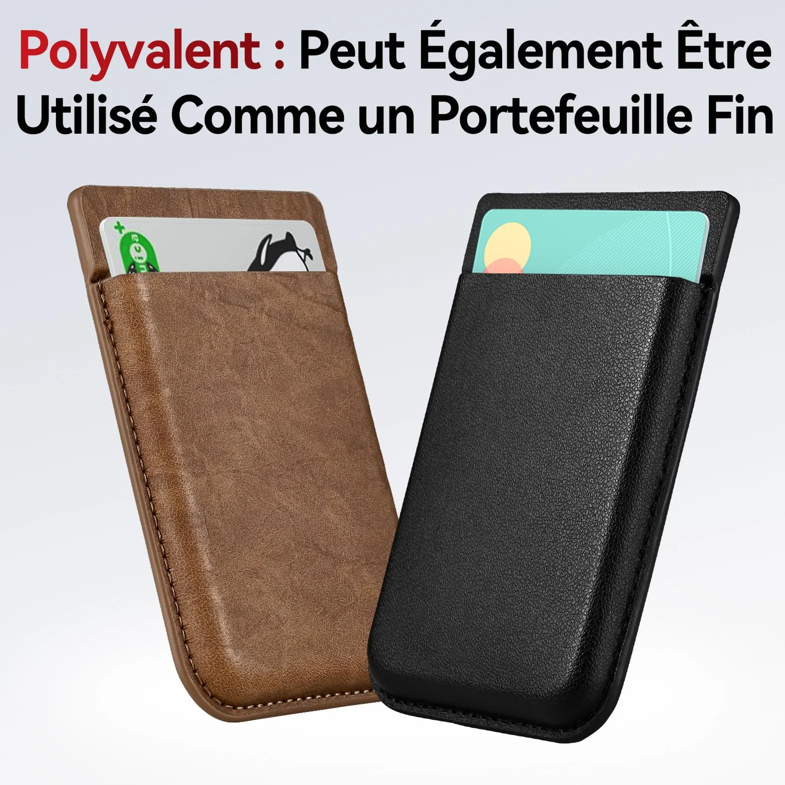 Étui de Magnétique pour Plaud Note Enregistreur Vocal IA, Protection Portable, Marron