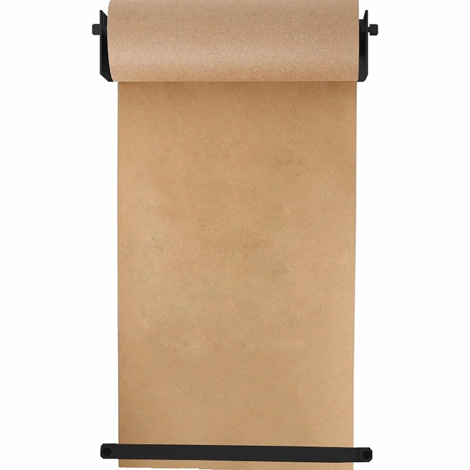 Distributeur Papier Kraft Support Mural 30-90 cm avec Coupe-papier