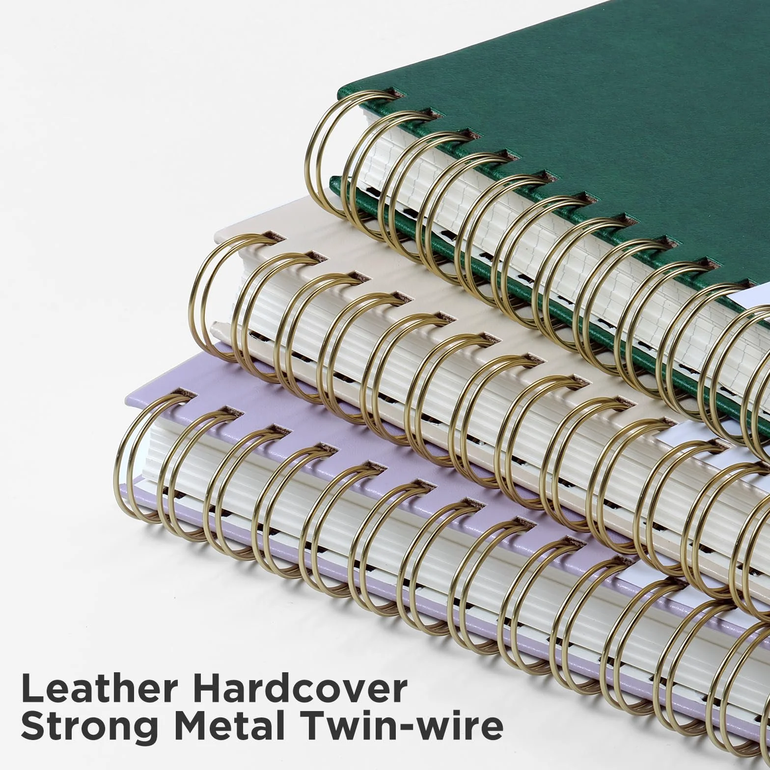 Cahier A5 Quadrillé 300 Pages 100 g/m² 14,8 x 21 cm Couverture Cuir HOMEMARS
