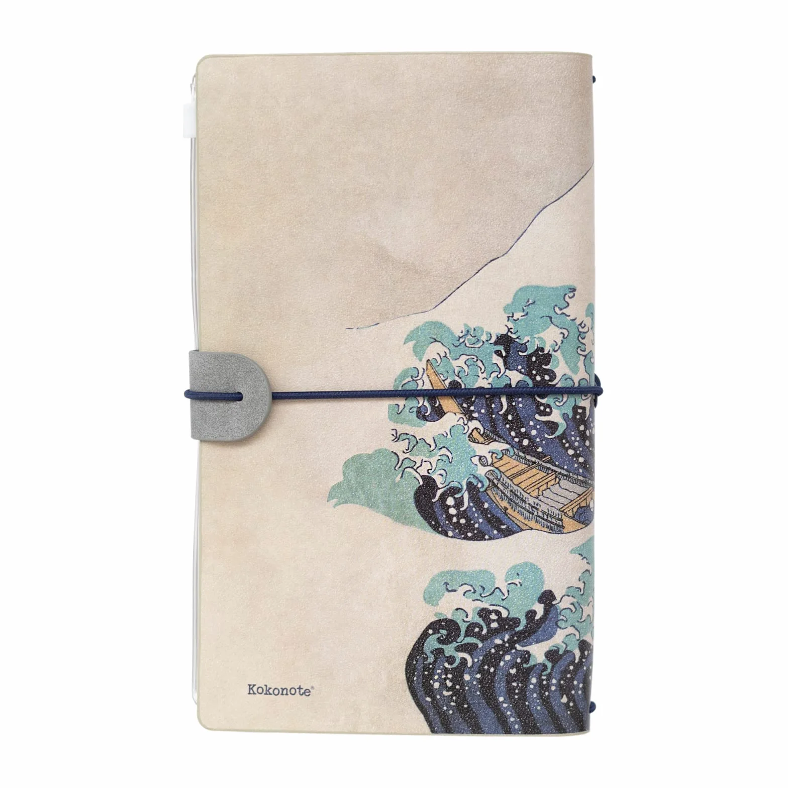 Grupo Erik Ensemble Carnet de Voyage Japon Hokusai Notebook Simili Cuir 2 en 1