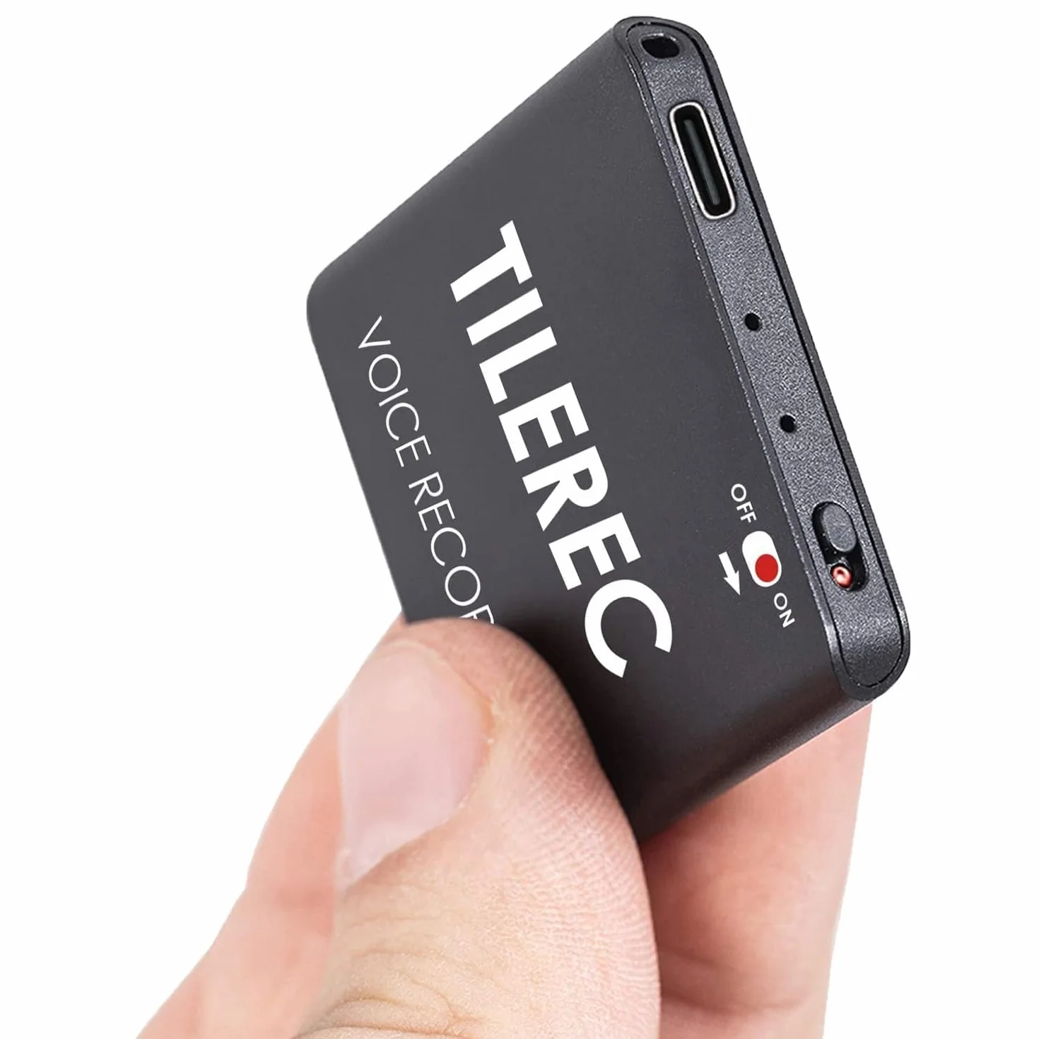 Atto Digital Mini Enregistreur Vocal 64 Go Ultra-Fin USB-C avec Activation Vocale Portable