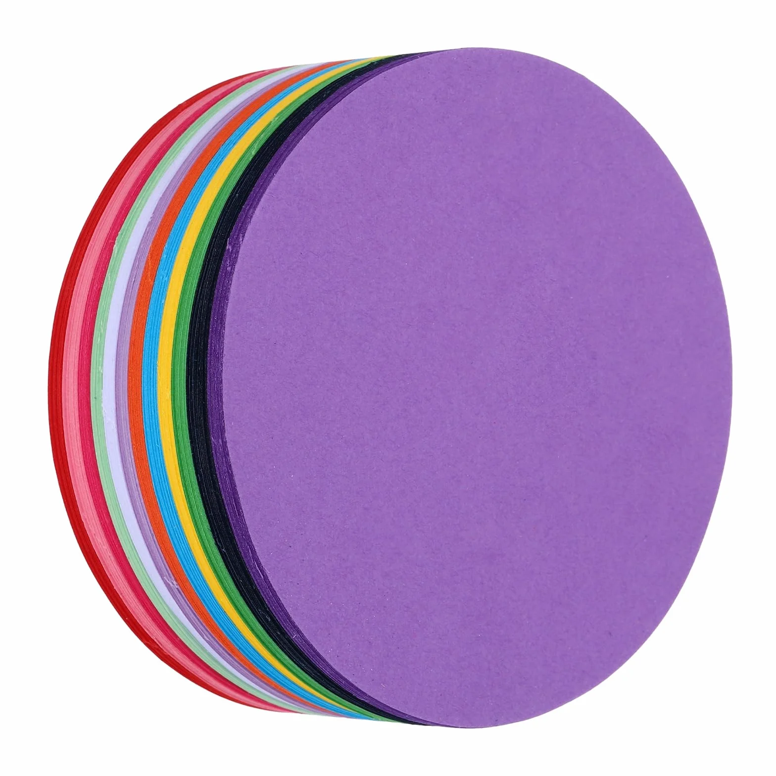 Ronds en Papier 4 Pouces 70gsm Carton Circulaire 360 PCS pour DIY Décoration Tableau d'Affichage