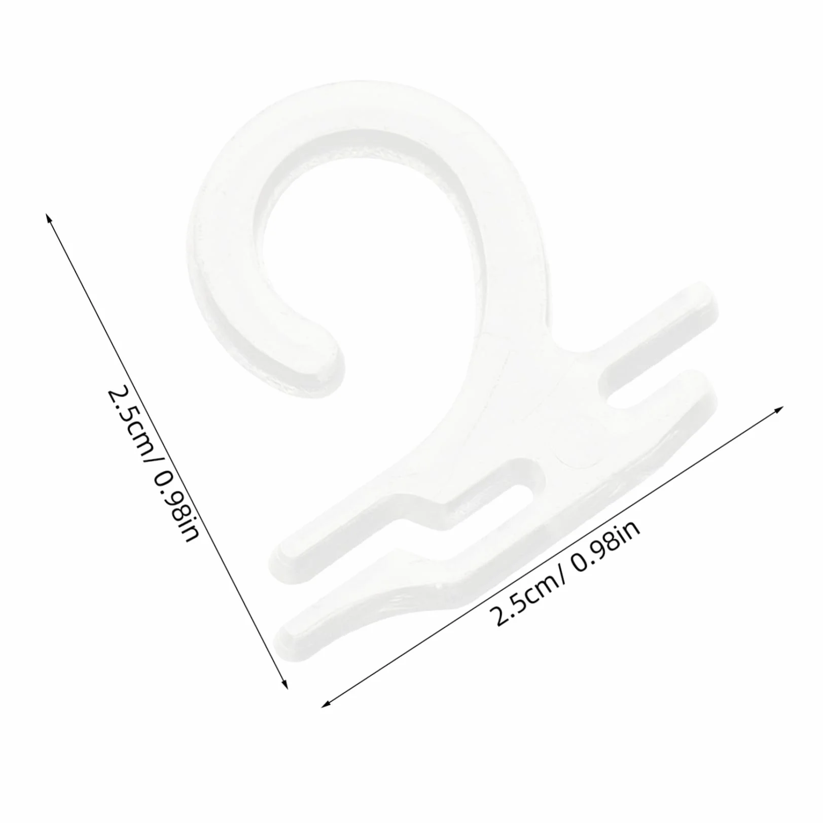 Crochets en Plastique PP pour Chaussettes Lot de 300 VOSAREA