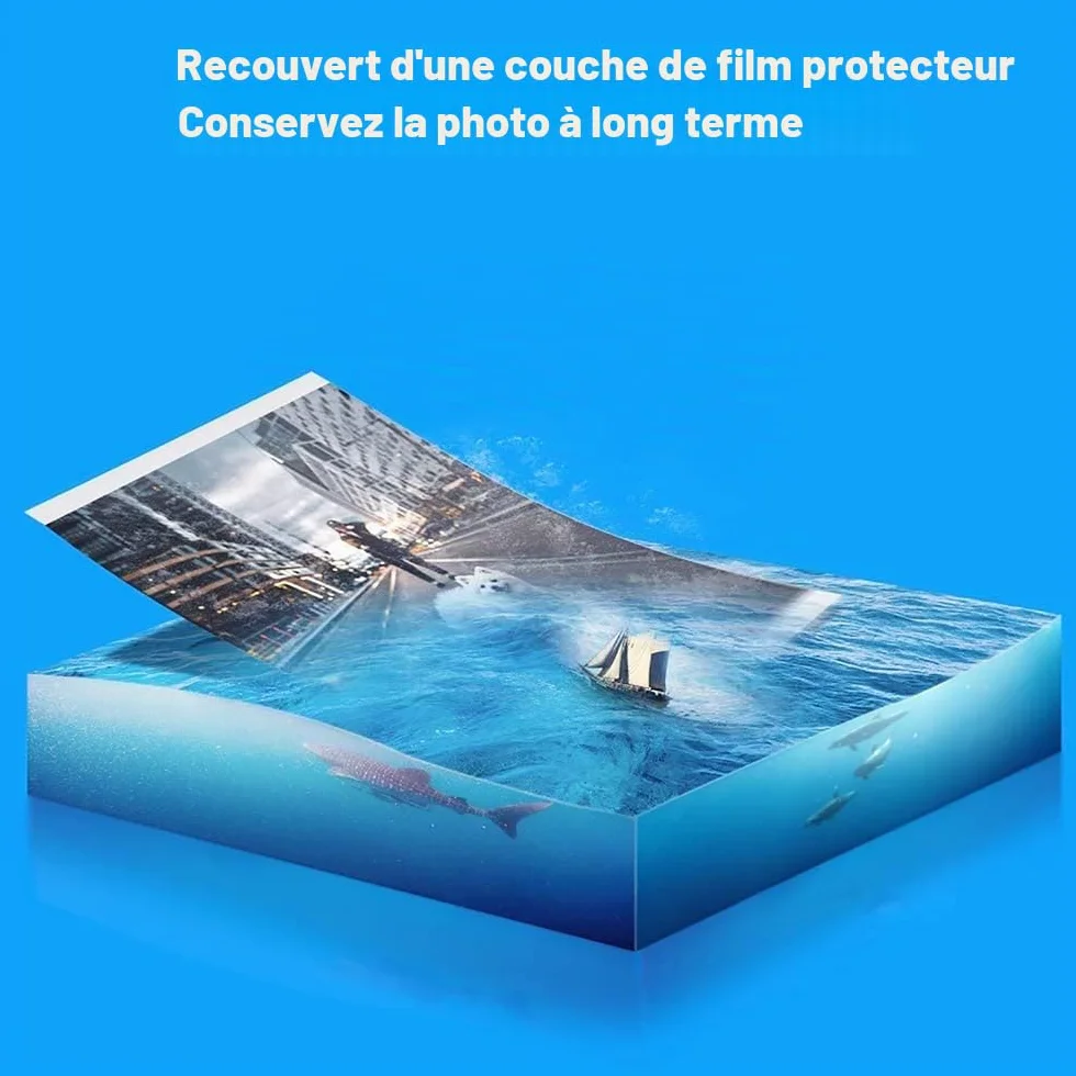 Canon Selphy CP1500 Papier Photo KP-108IN 3115B001(AA) Cartouche et Papier Compatible CP1300 CP1200 CP910 108 Papiers 100x148mm