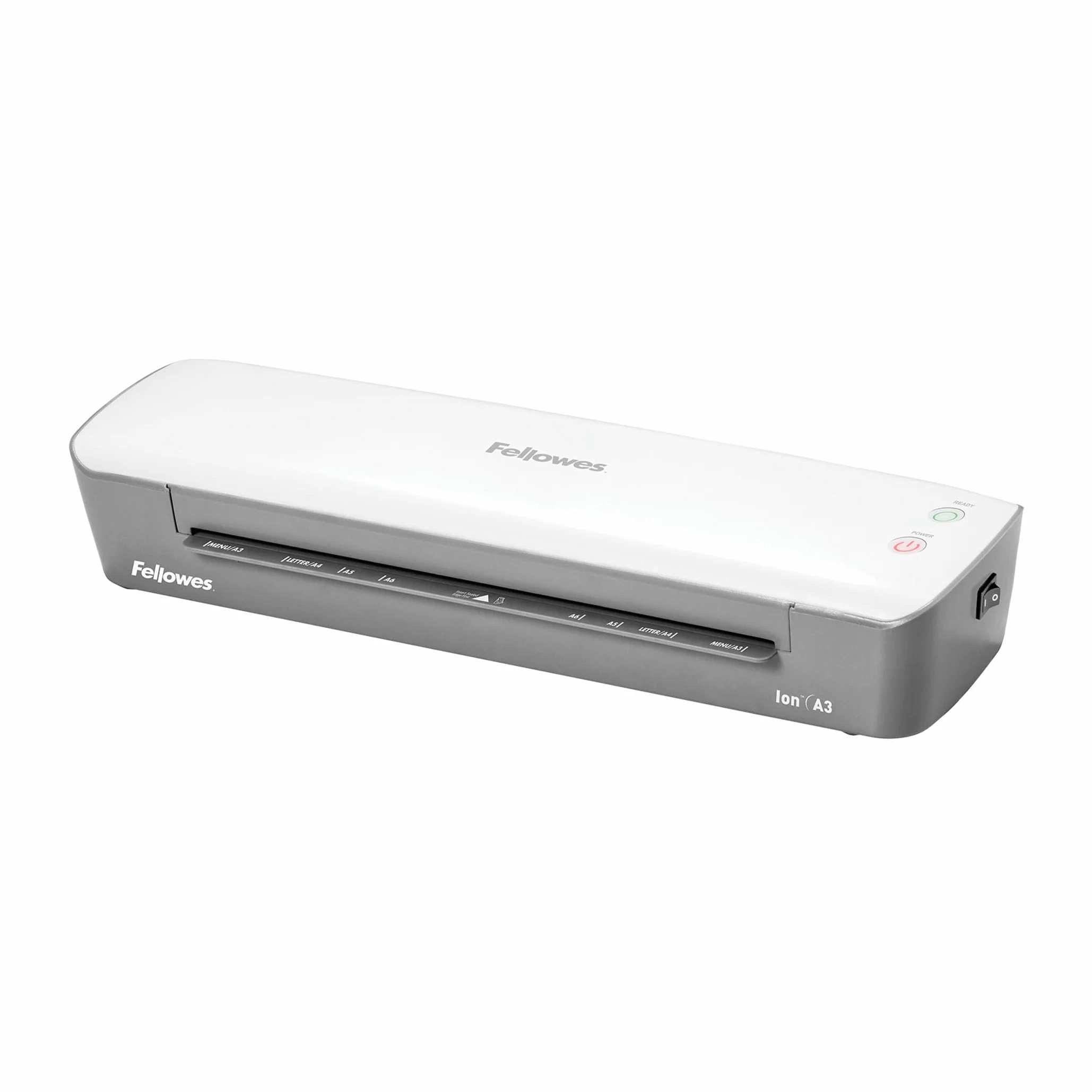 Fellowes Plastifieuse Ion A3 80-125 microns 30 cm/min temps de chauffe 4 minutes avec 10 pochettes