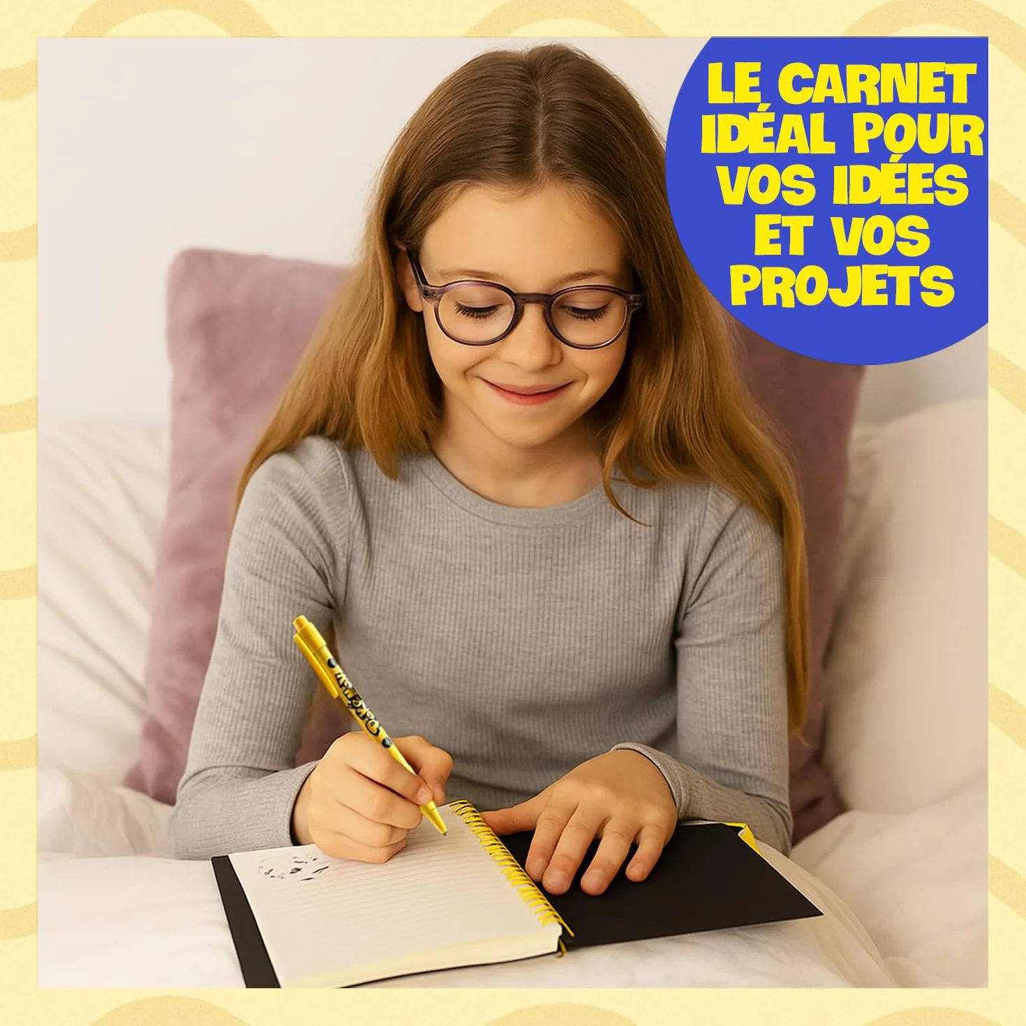 Carnet Pikachu A5 Pokémon Enfant avec Stylo - Anniversaire École Journal Intime
