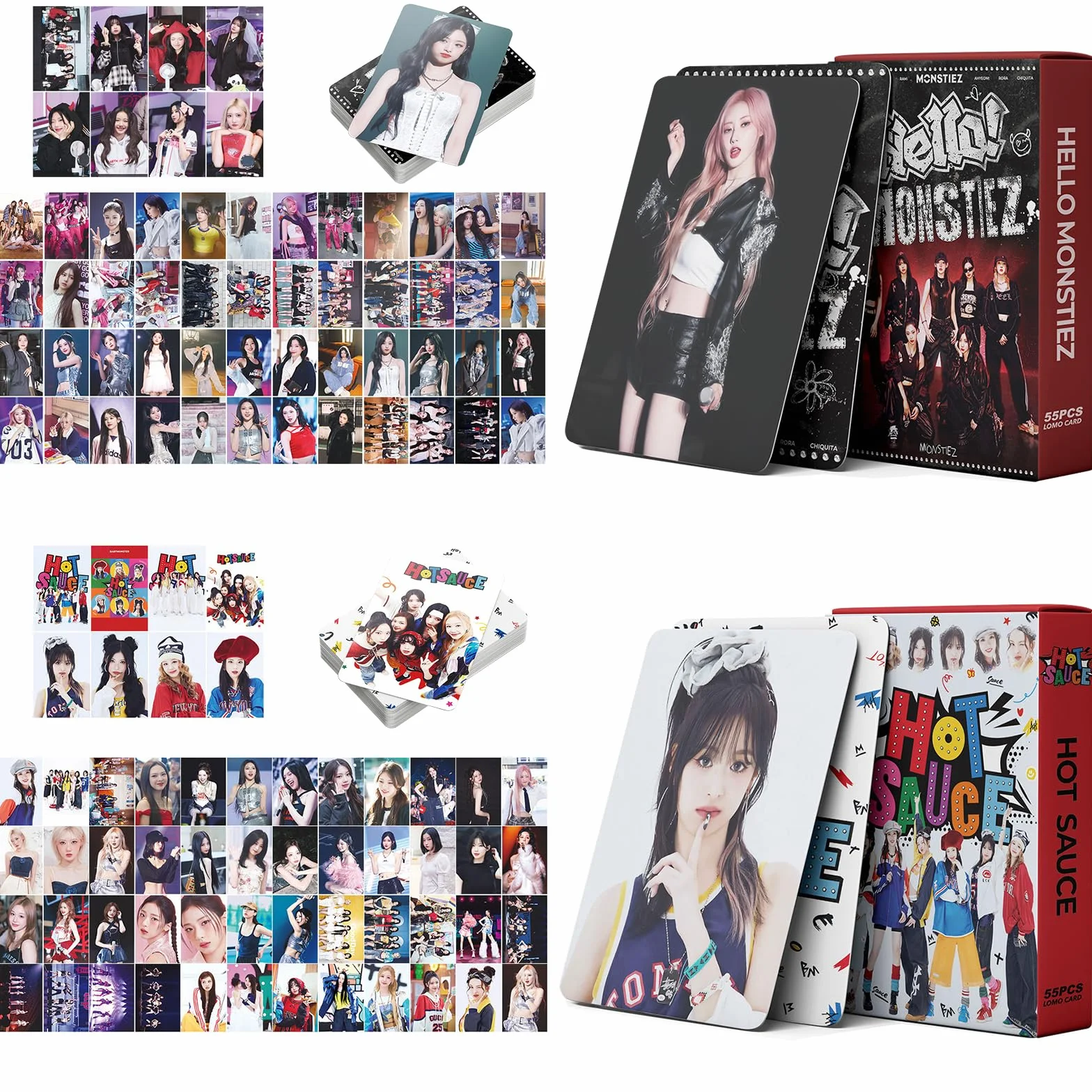 BM Album Photocard 110PCS Cartes de Collection Lomo Cards Cadeau pour Fans K-pop