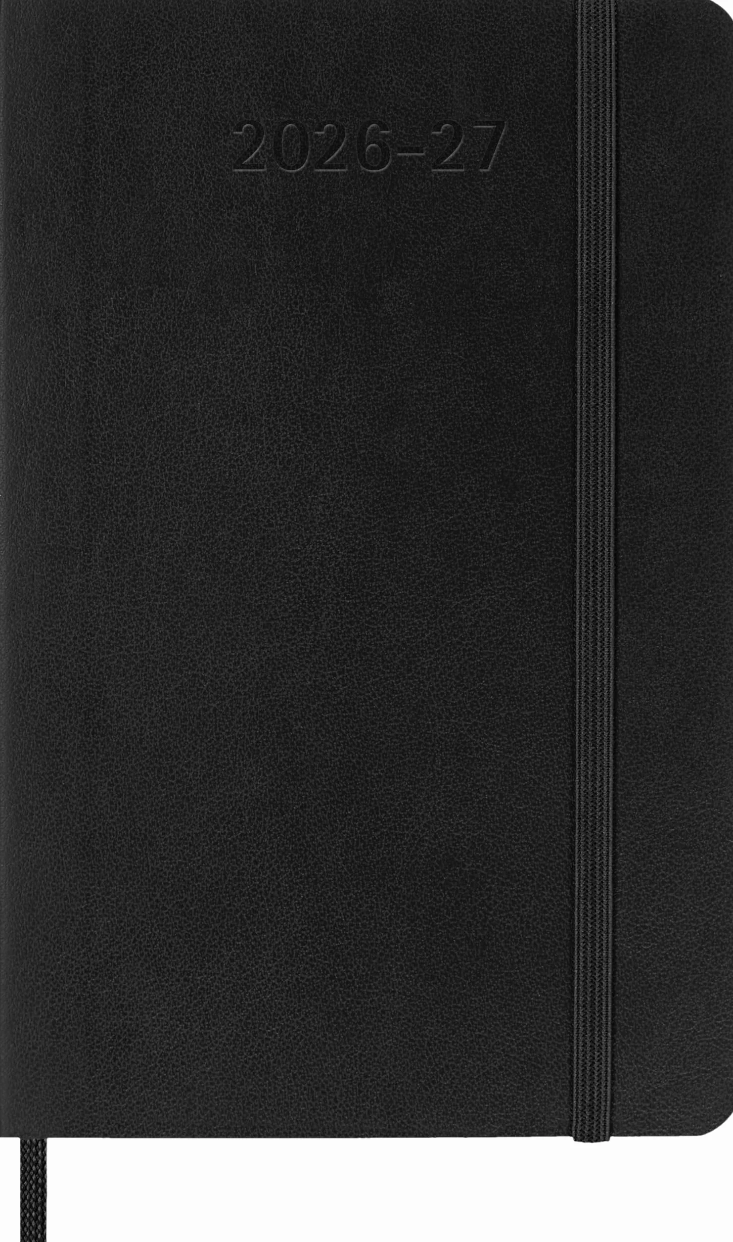 Moleskine Agenda Hebdomadaire 2026-2027 18 mois Pocket 9x14 cm Noir