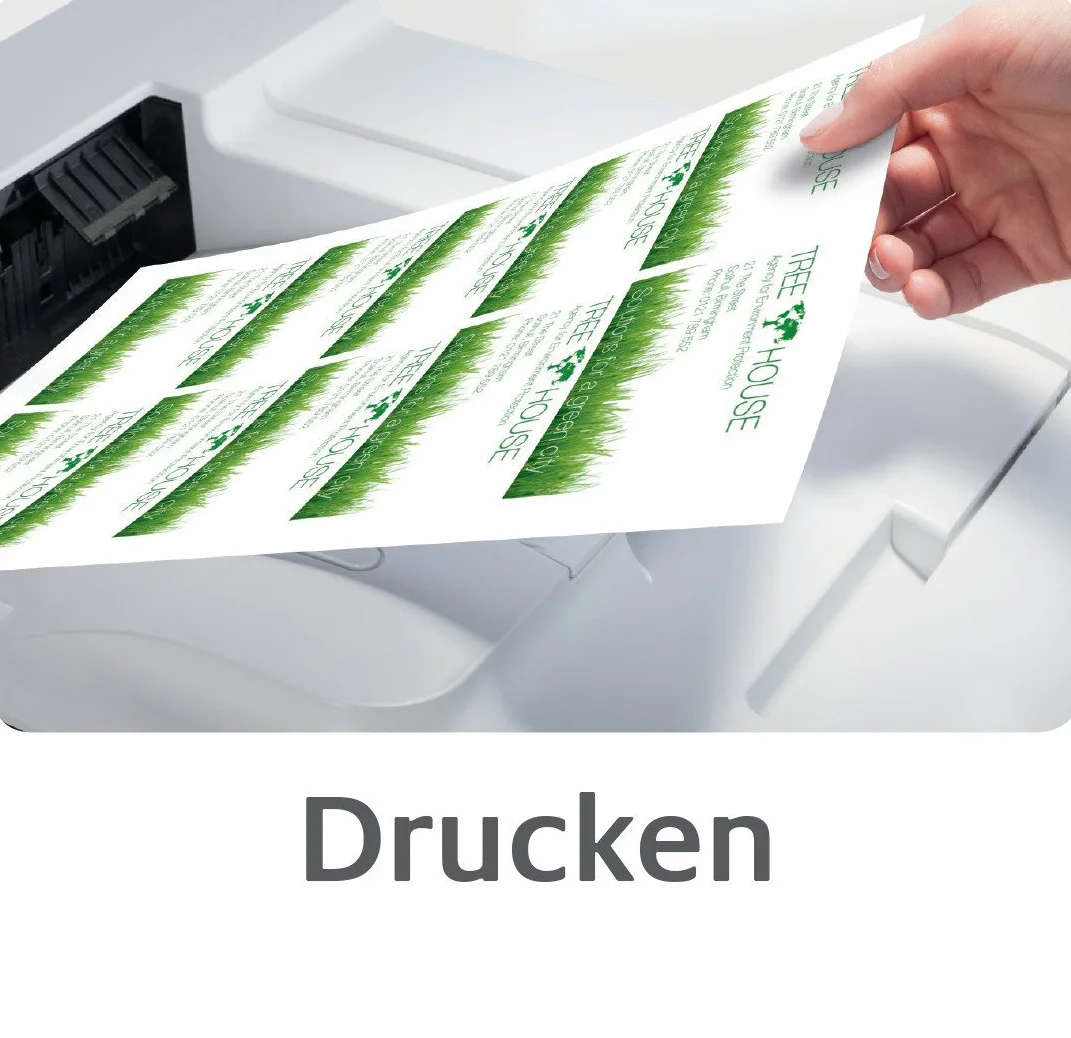 Avery Quick&Clean Cartes de Visite Blanc 220 g/m² Lot de 25