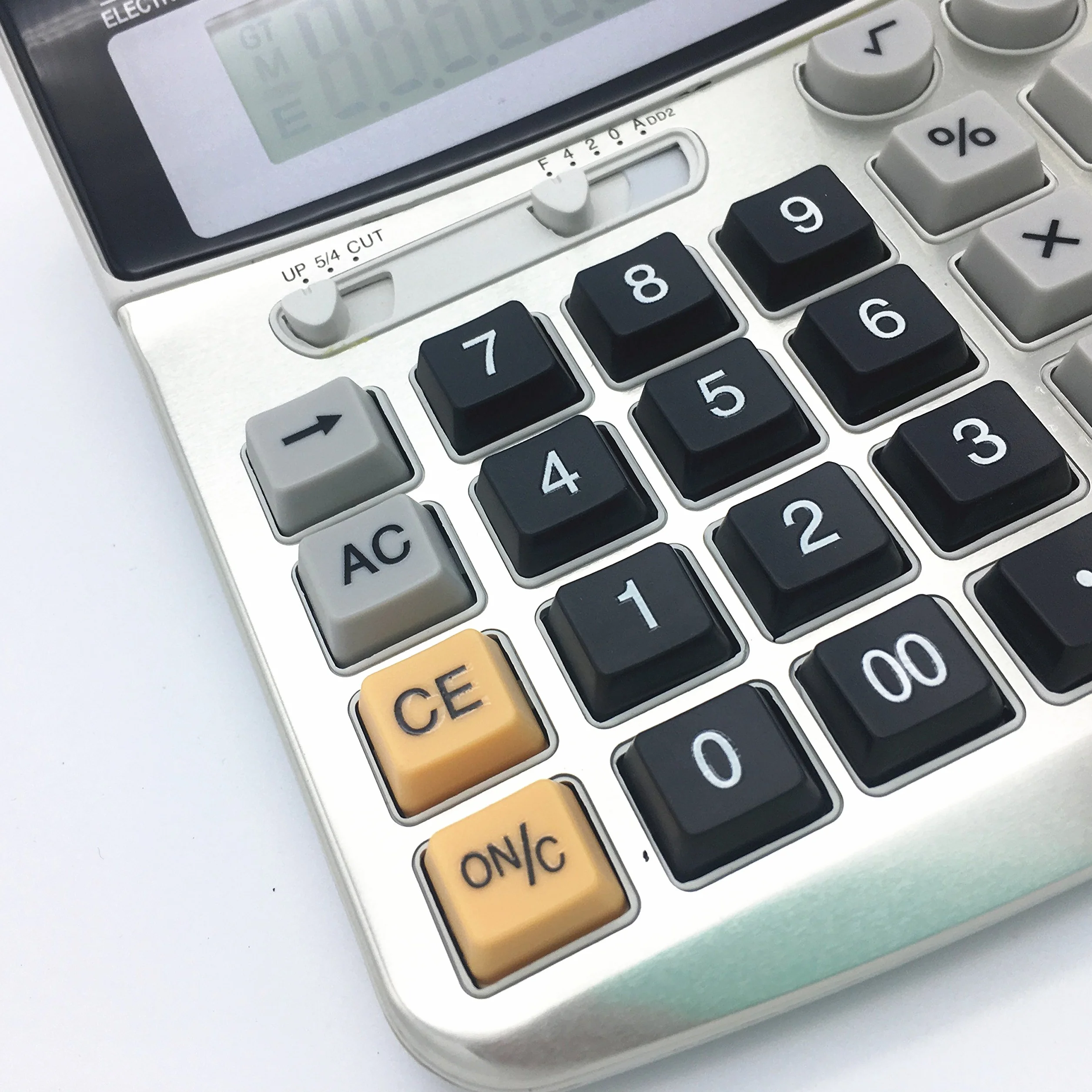 Calculatrice de Bureau électronique 12 Chiffres Grand écran Batterie Solaire