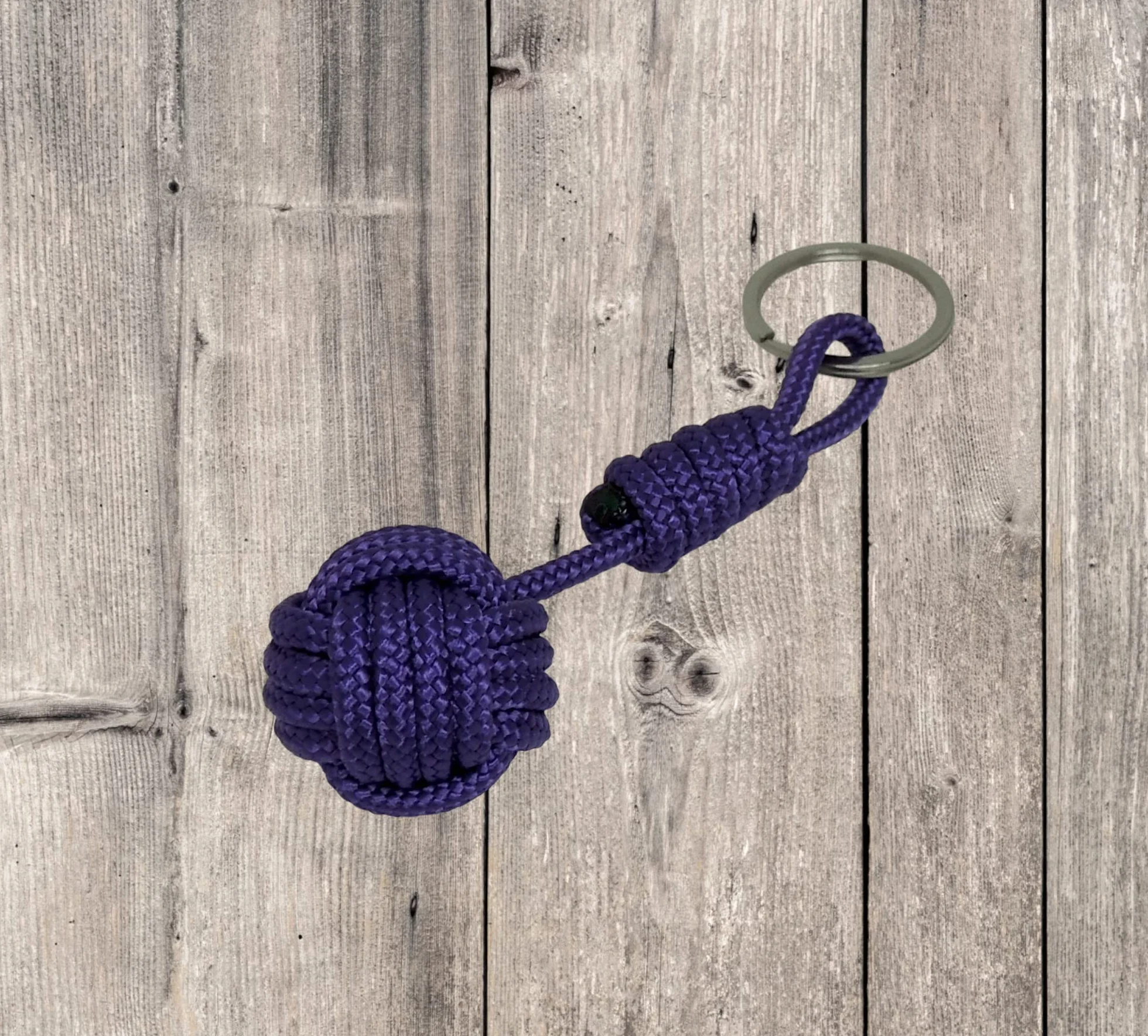 Porte-clés Pomme de Touline violet