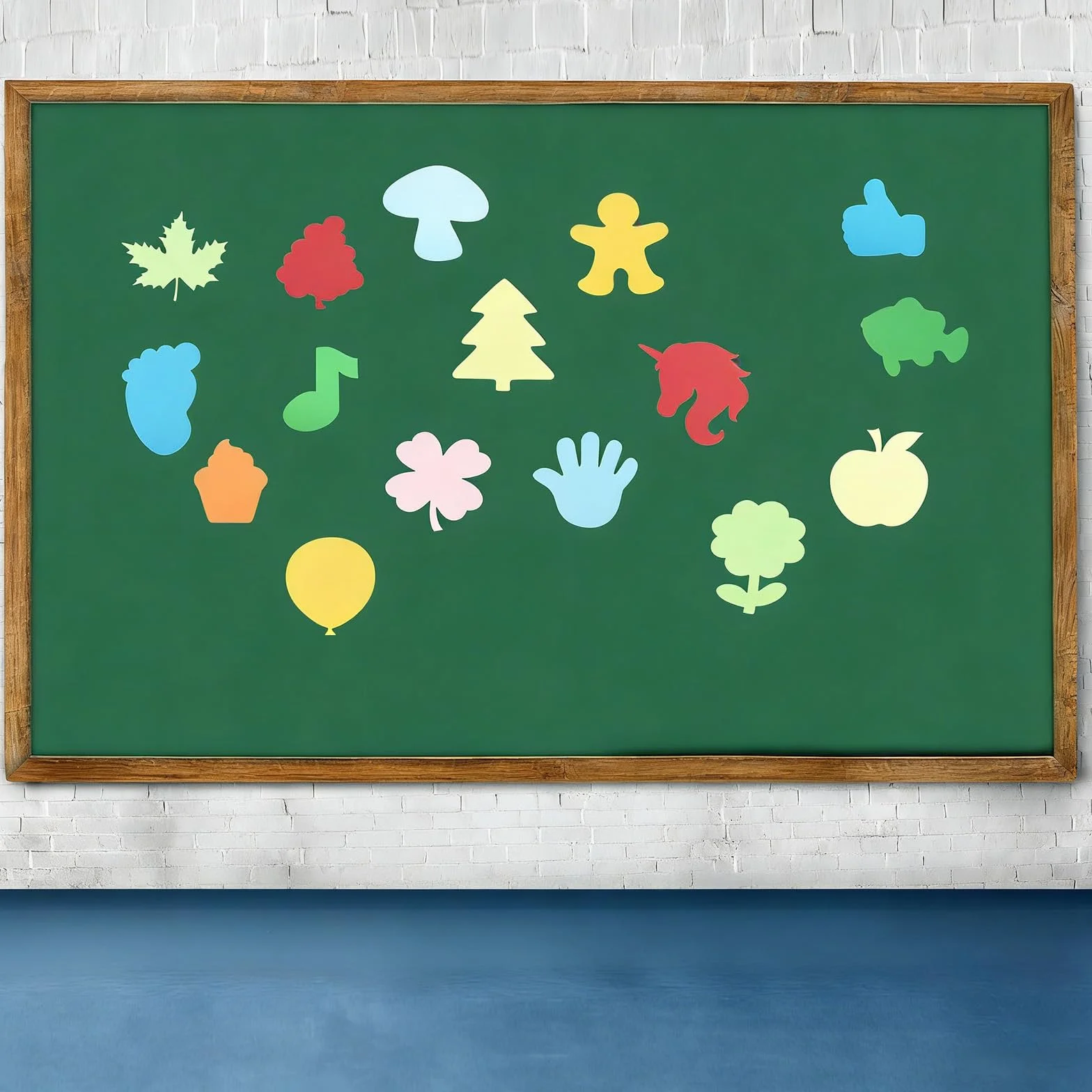PATIKIL Découpes en Papier Feuille d'Érable 54 Pièces pour Tableau d'Affichage Multicolores