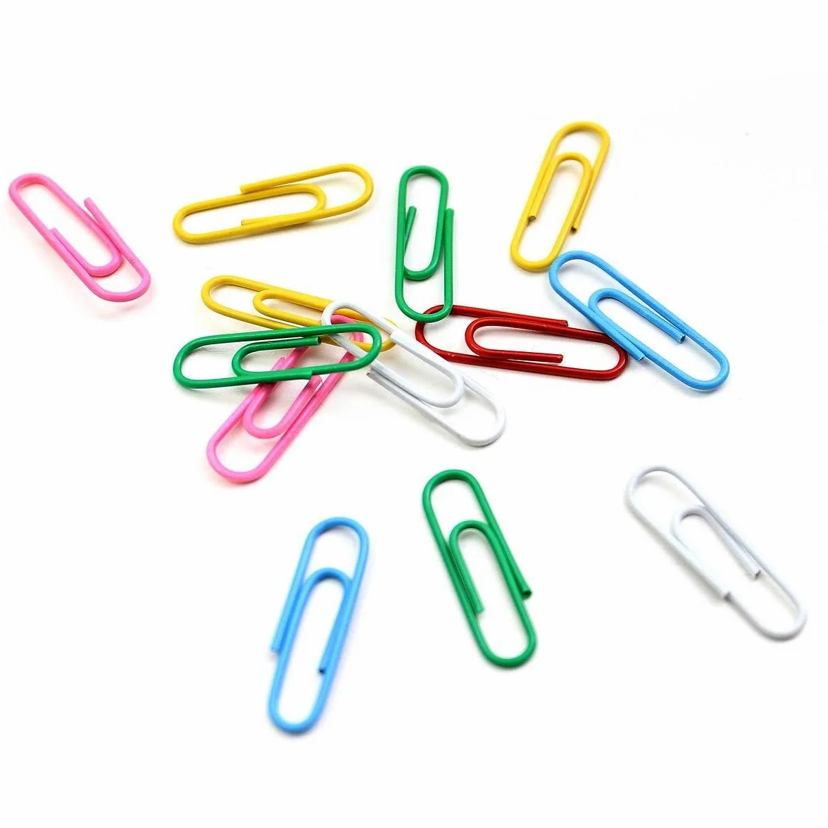 D.RECT Magnetyczny Dystrybutor Spinaczy Okrągły – 100 Kolorowych Spinaczy – Organizer Biurkowy
