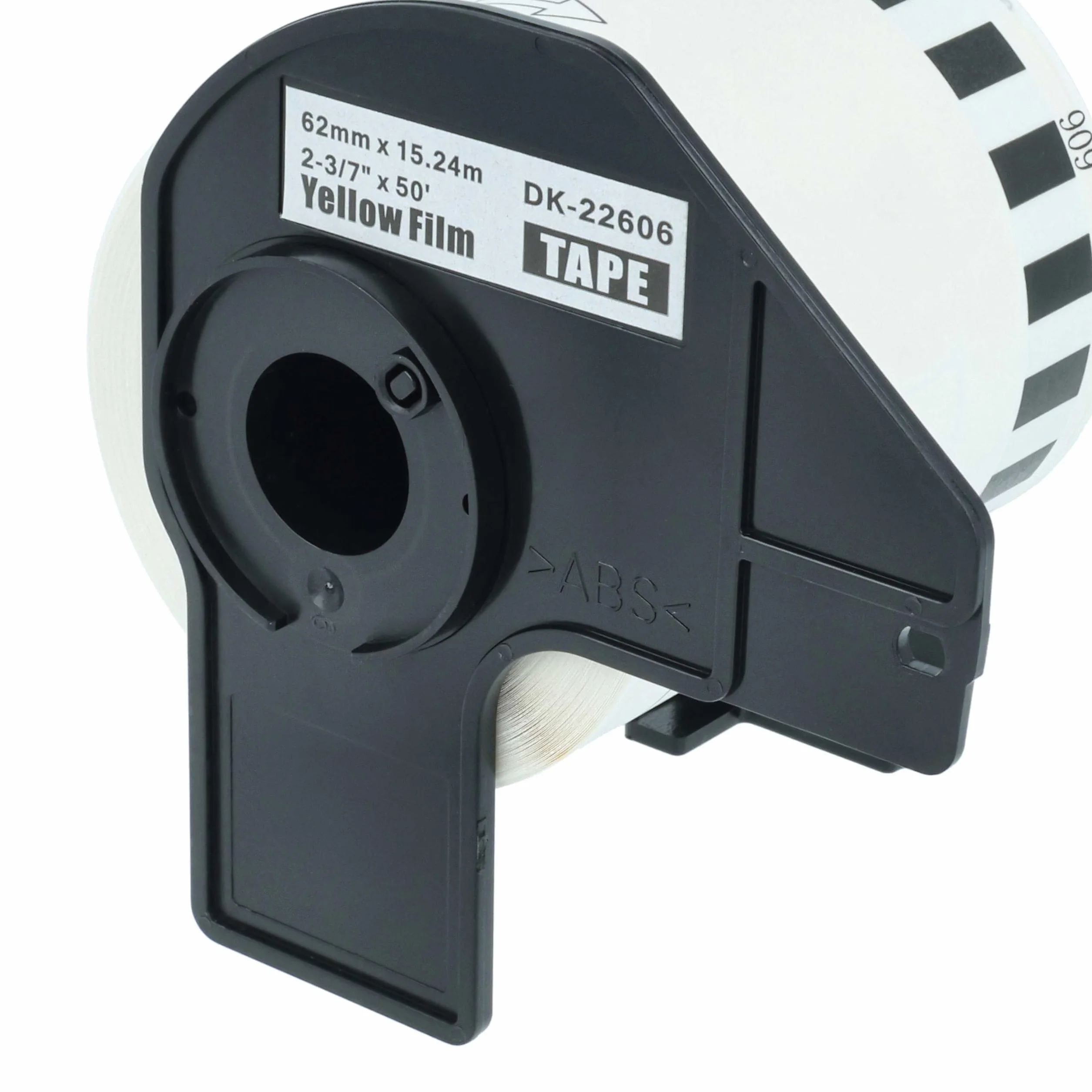 vhbw Rouleau d'étiquettes 62mm x 15,24m remplacement Brother DK-22606 pour étiqueteuse