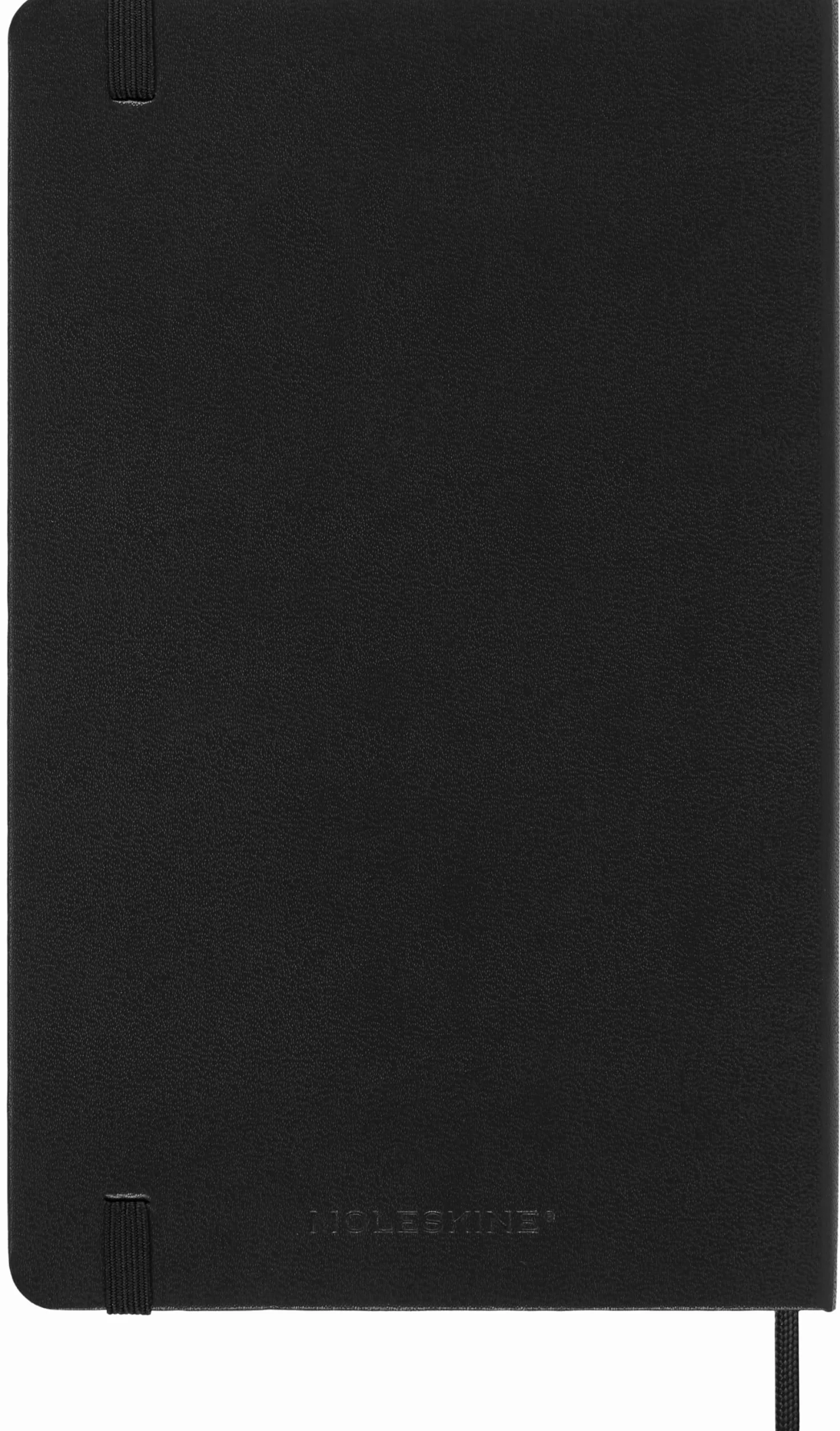 Moleskine Agenda Hebdomadaire Vertical 2026 12 Mois Couverture Rigide Noire 13x21 cm