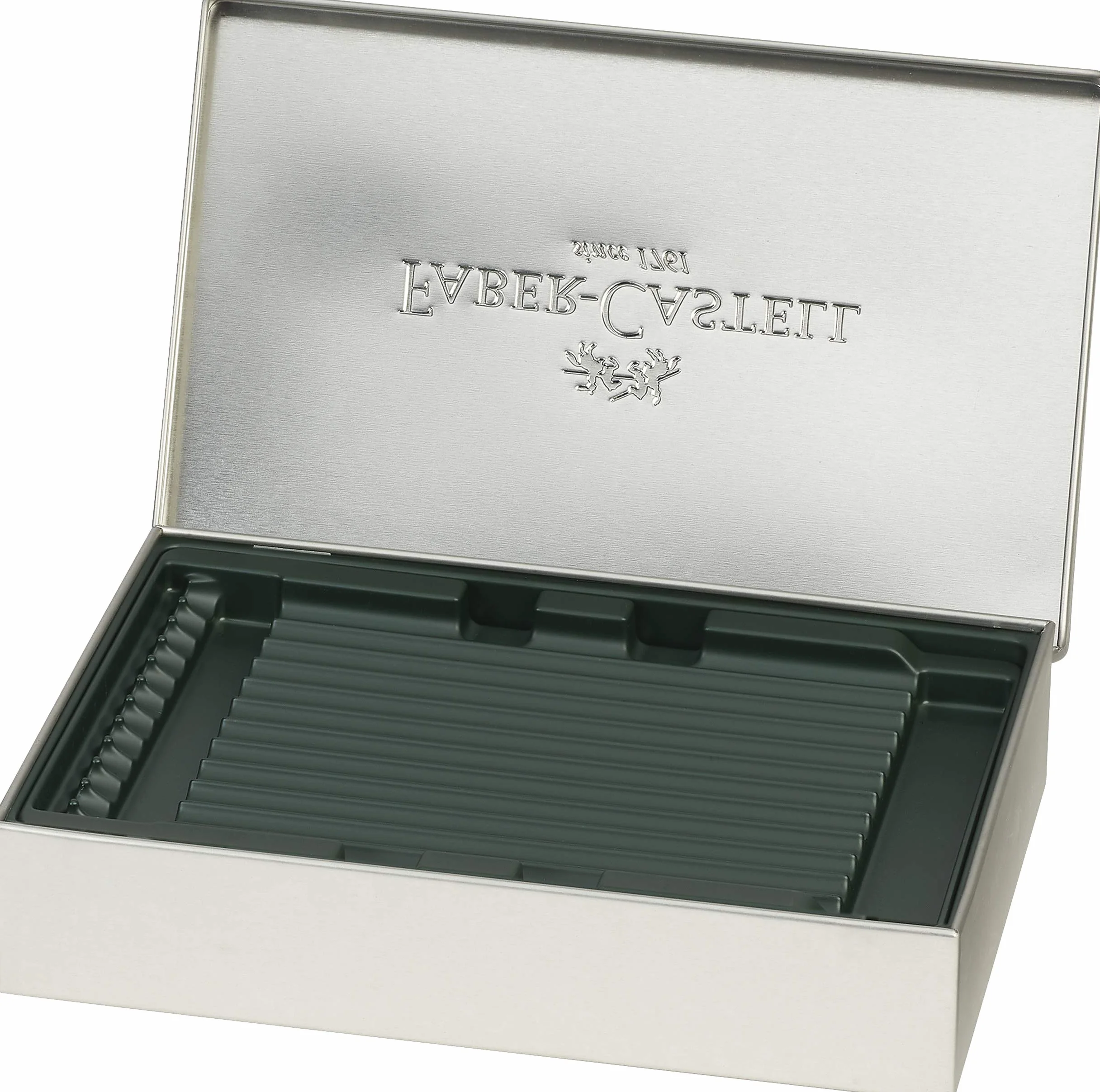 Faber-Castell Trousse en métal vide pour 36 crayons art & graphic
