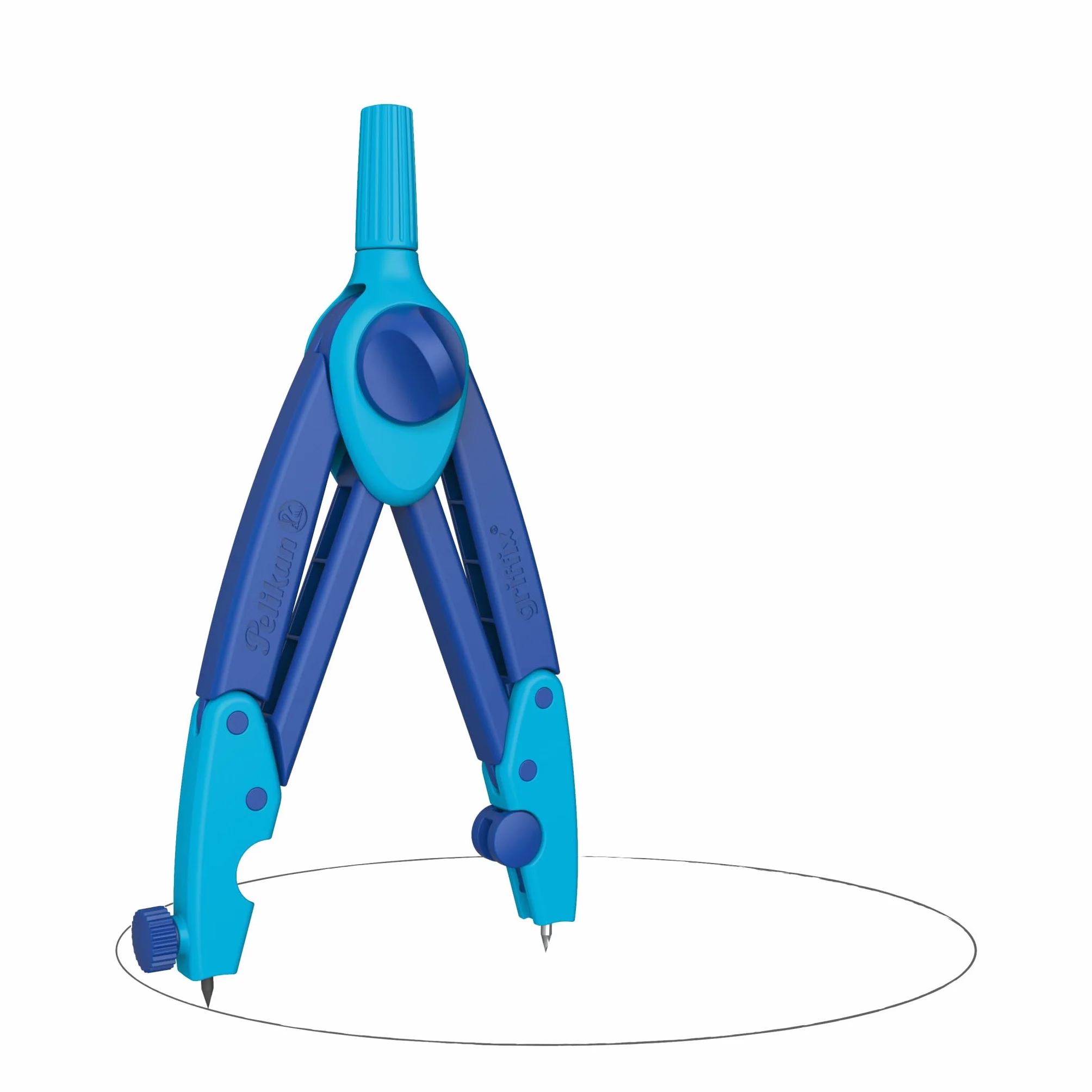 Pelikan Griffix Compass Longue Ergonomique avec Recharges et Taille-crayon