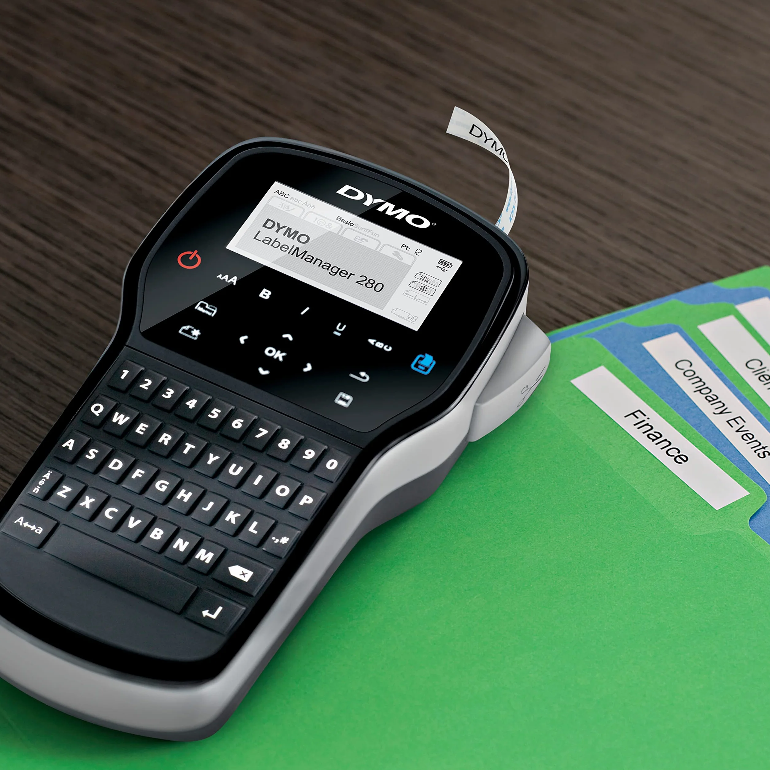Dymo LabelManager 280 Etiqueteuse de Bureau Portable Clavier QWERTY