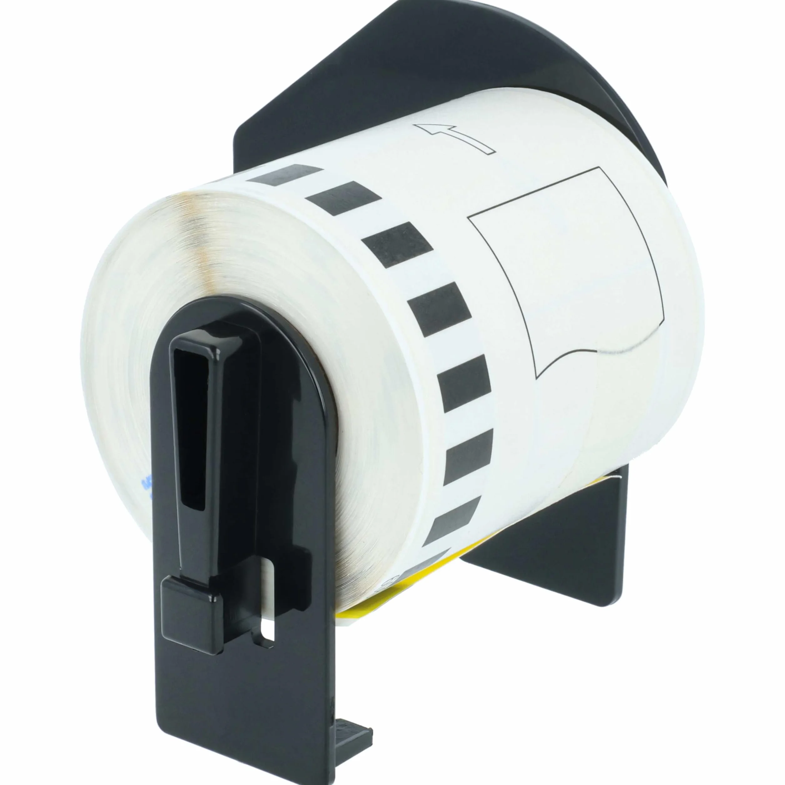 vhbw Rouleau d'étiquettes 62mm x 15,24m remplacement Brother DK-22606 pour étiqueteuse