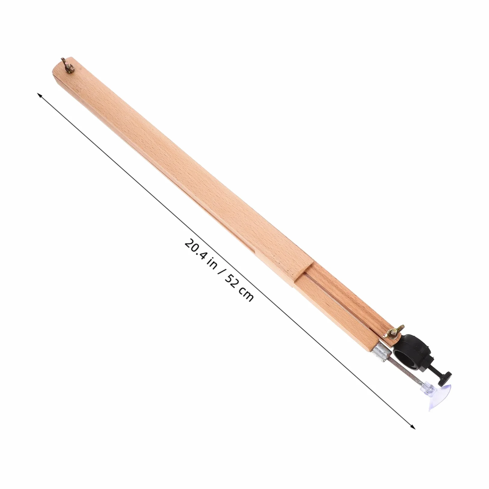 Angoily Boussole Pédagogique En Bois Compas À Dessin Grand Rayon Avec Porte-Stylo Pour Cours De Mathématiques